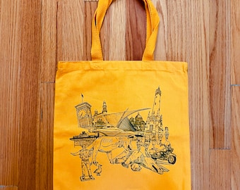 Milwaukee Landmarks Tote Bag