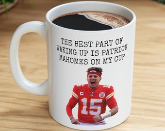 Taza de café de Patrick Mahomes - Regalo de los Kansas City Chiefs