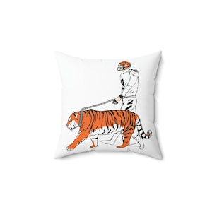 Joe Burrow Pillow, Cincinnati Bengals Pillow, Cincinnati Bengals Home Decor