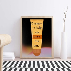 The Band CAMINO Digital Download -- &quot;Carmex&quot; poster