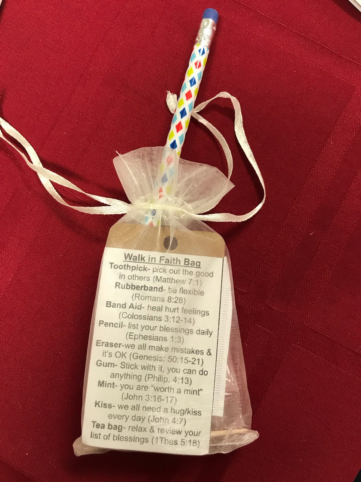 Walk in Faith Bag