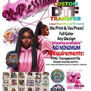 Full Color Heat Transfer, Custom Dtf Transfers, Dtf prints, Dtf Transfers, Custom Dtf Print, Gang Sheet, Custom Heat Transfer