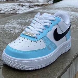 Air force 1 clearance bleu et noir