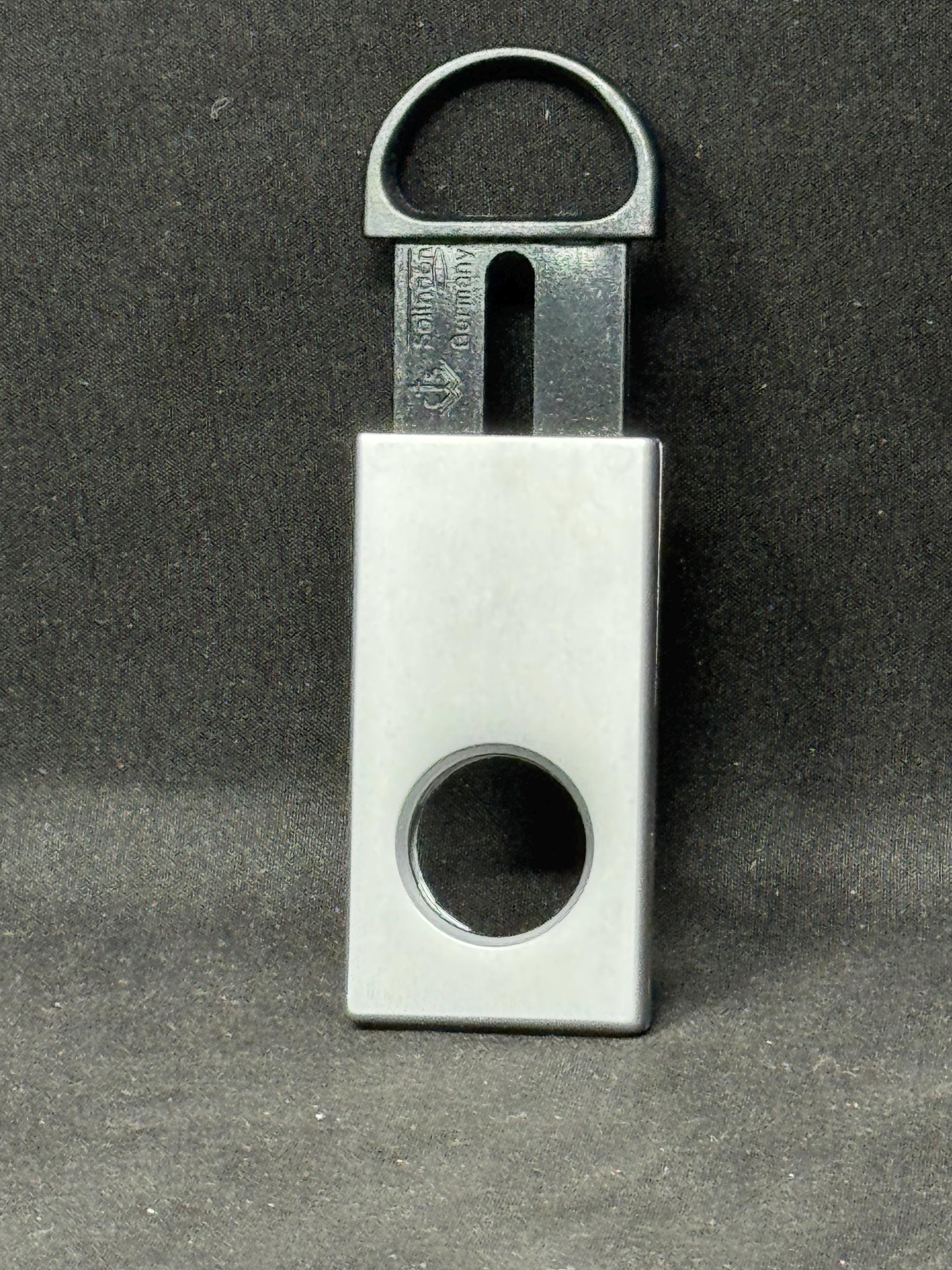 Art Deco Bakelite & Nickel Guillotine Cigar Cutter | 1920-1930s Tobacciana 2