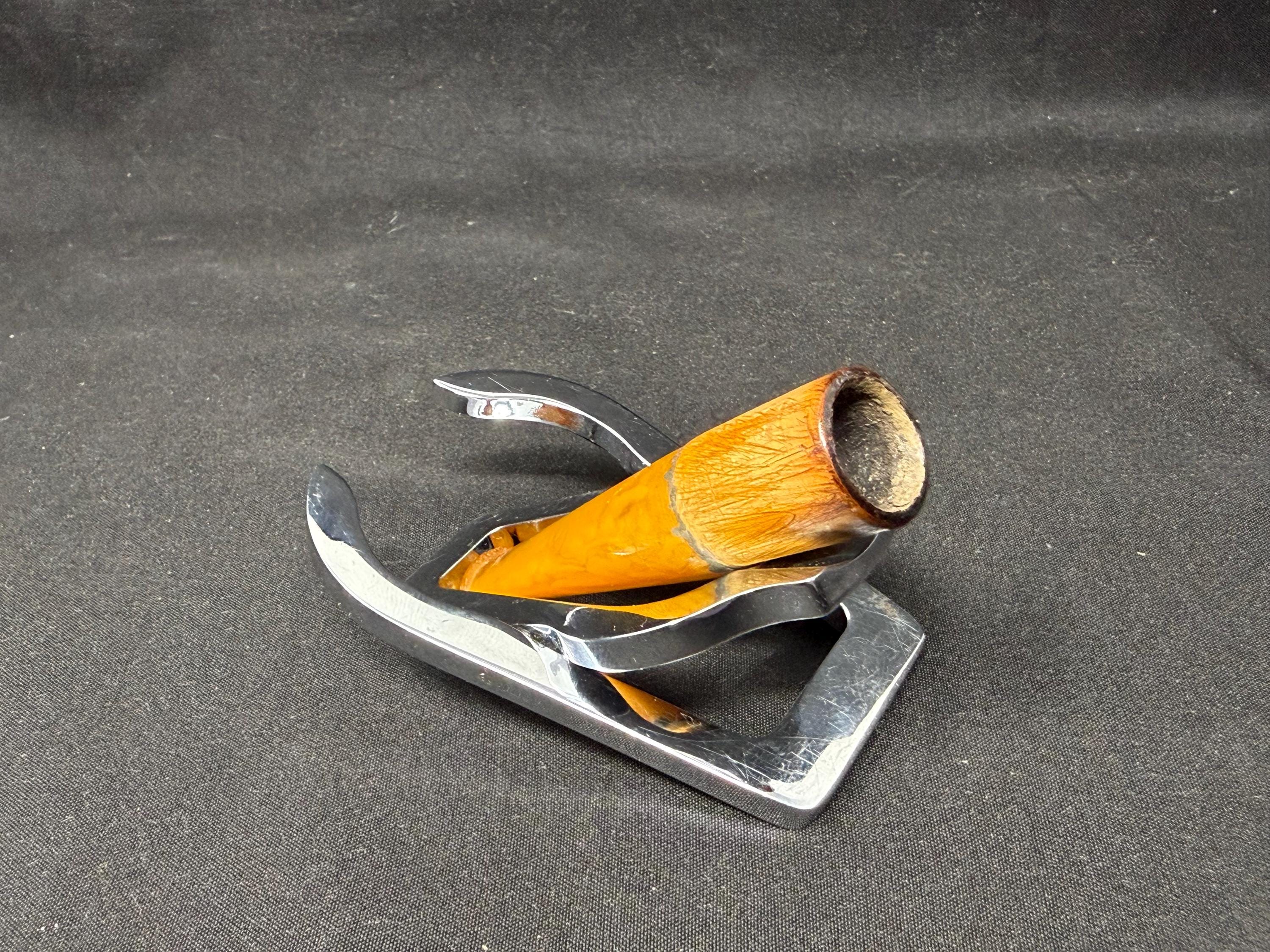 Meerschaum & Amber Hybrid Pipe c. 1860-1890 | Garantiert Naturbernstein | Victorian Case 4