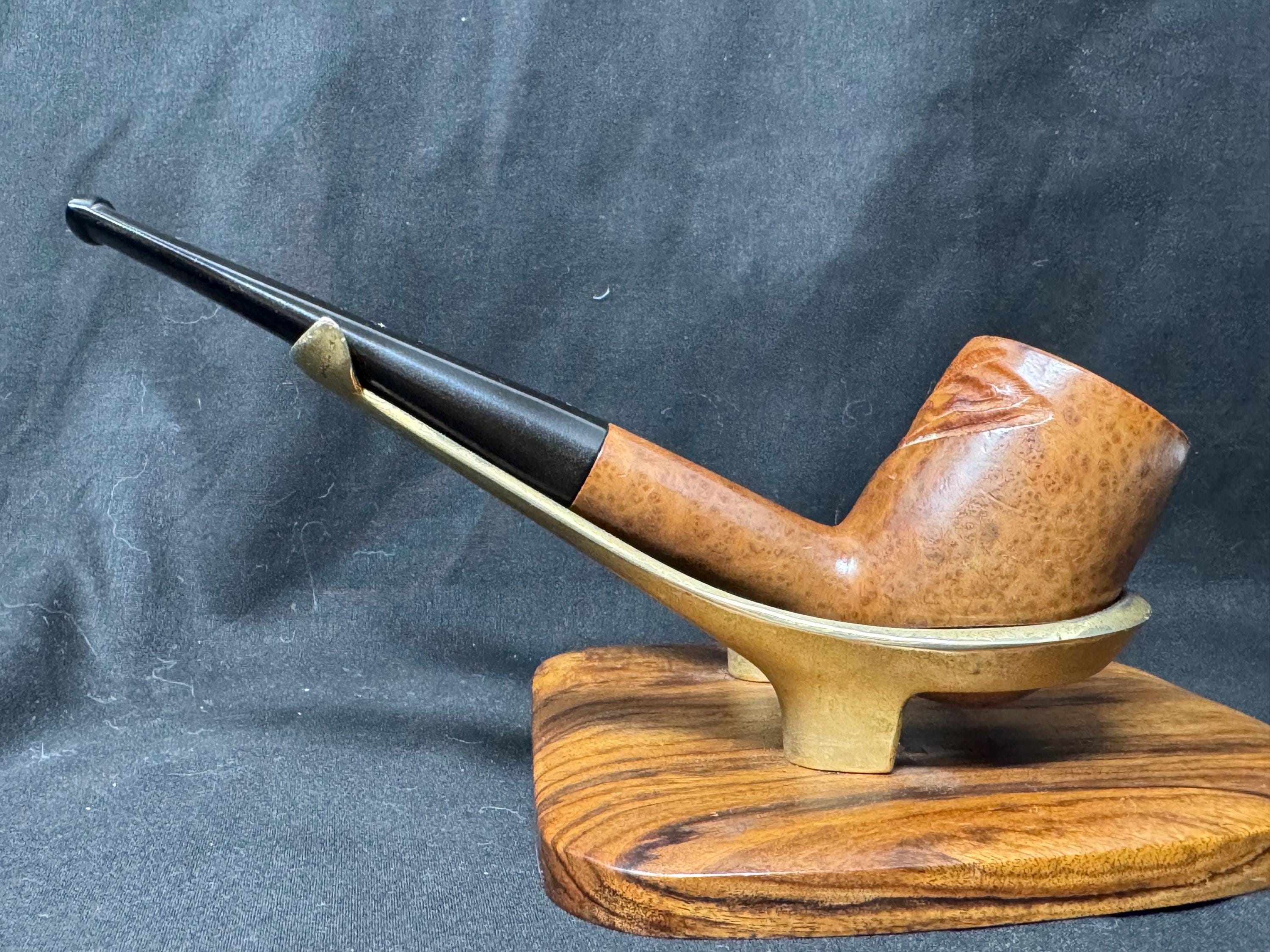 Stratford Freehand Smooth Briar Tobacco Pipe - William Demuth Legacy, USA 2