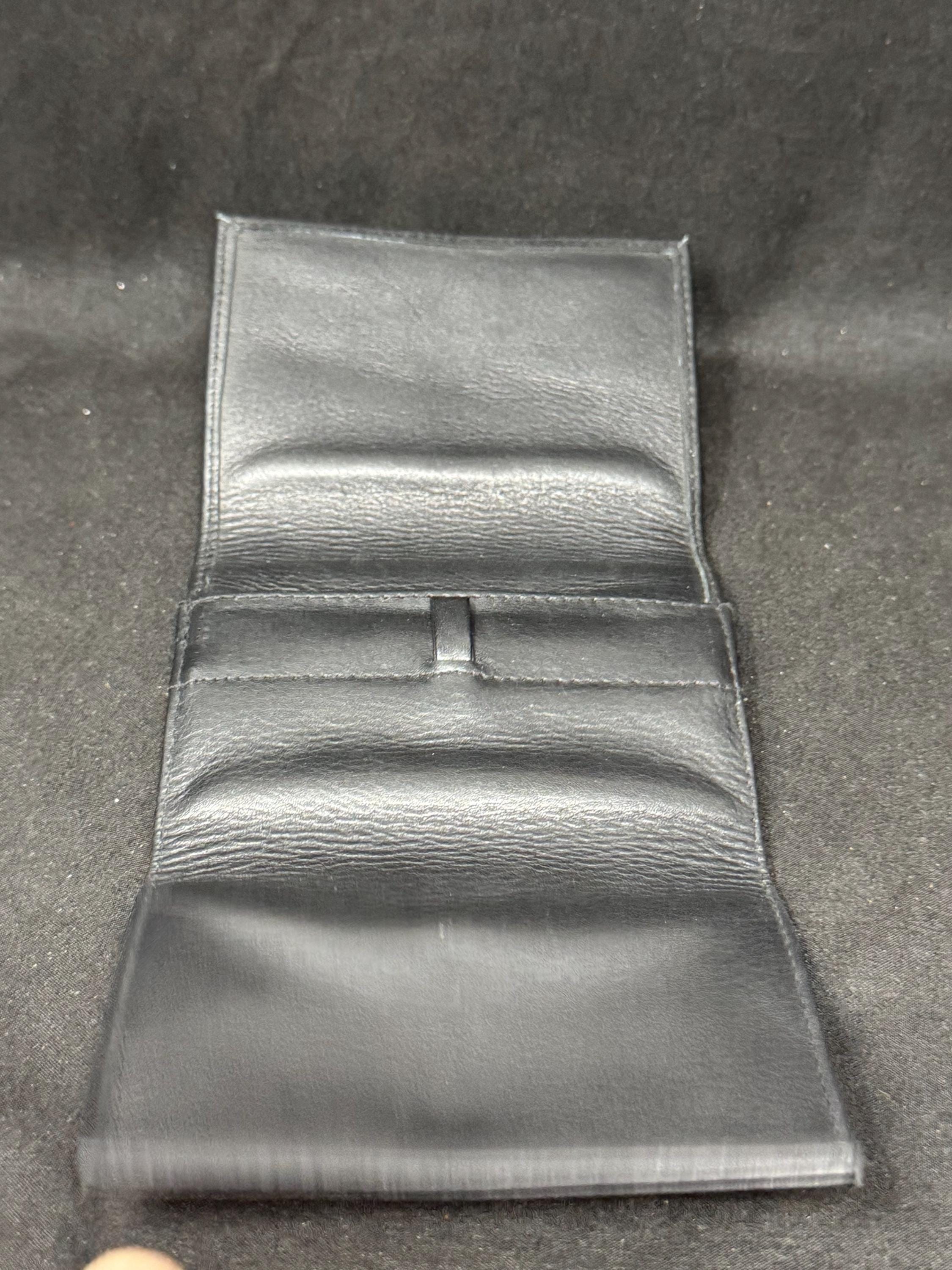 Vintage German Leather Tobacco Pouch | Roll-Up 2oz Tin Case.SKU-226 2