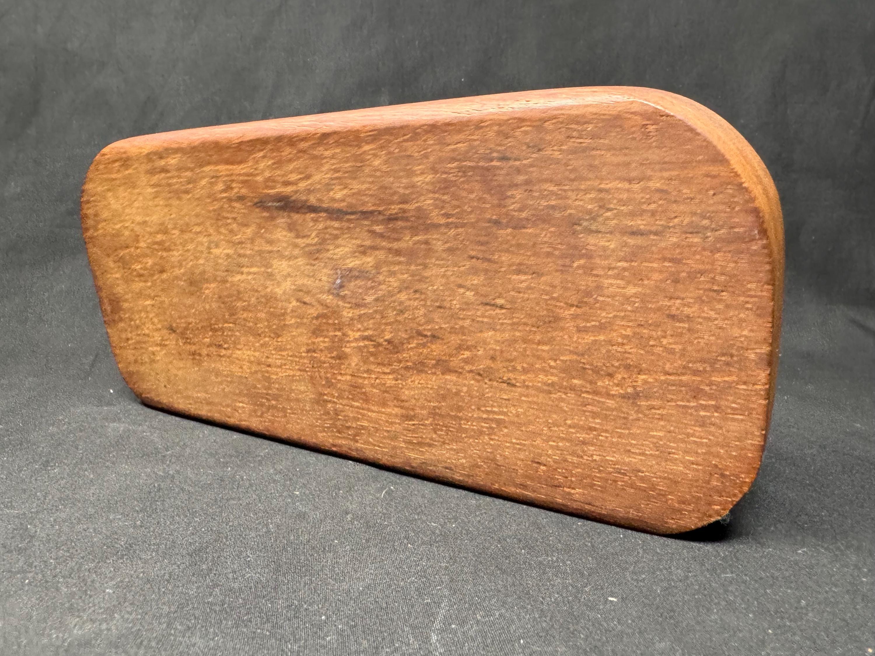 Horizontal Pipe Cradle | Solid Wood 4-Pipe Stand | Natural Red Grain Finish | SKU-346 9