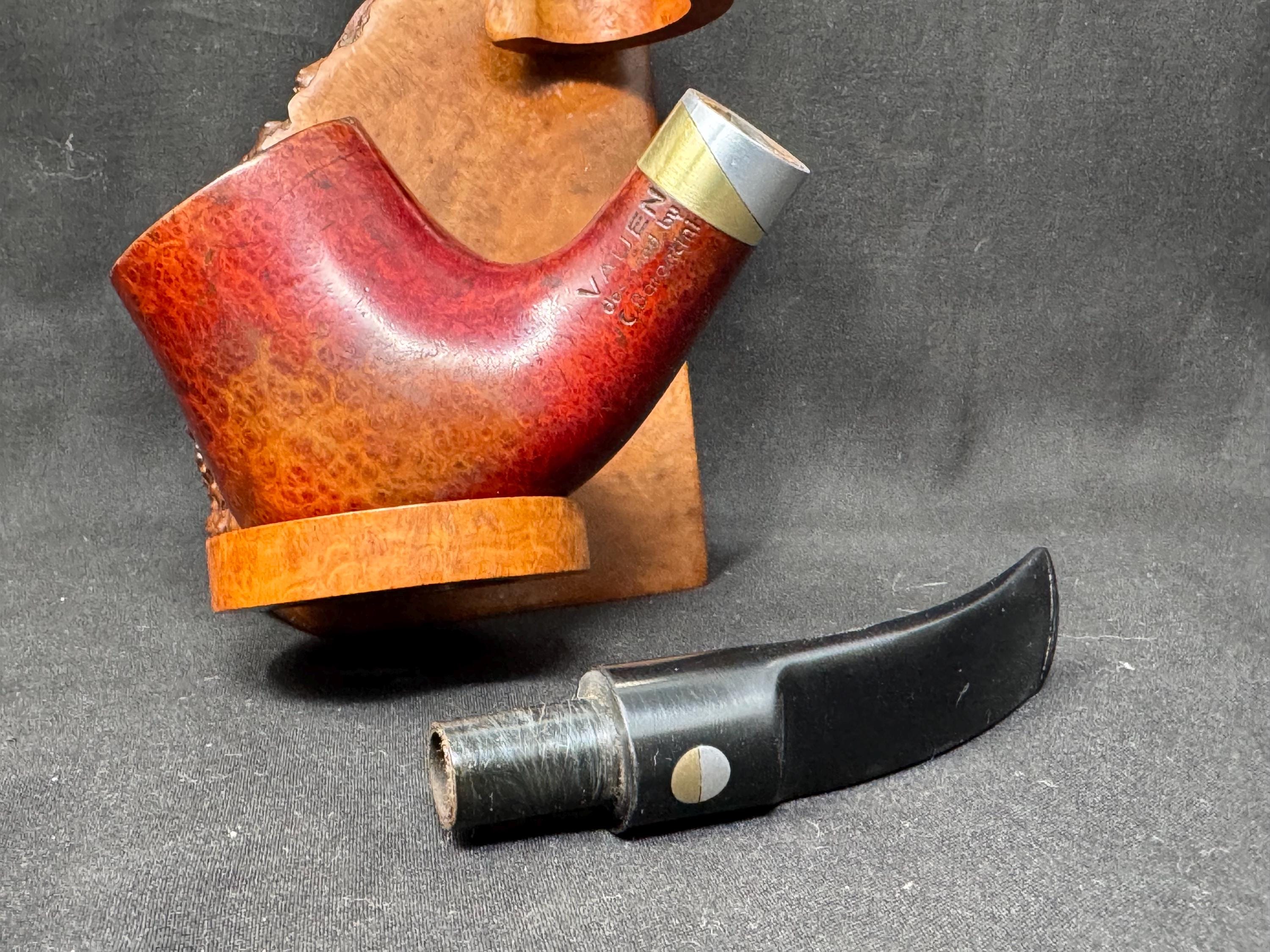 Vauen 582 'Il Maestro' by Cesare Barontini - Rare German-Italian Bent Brandy 9