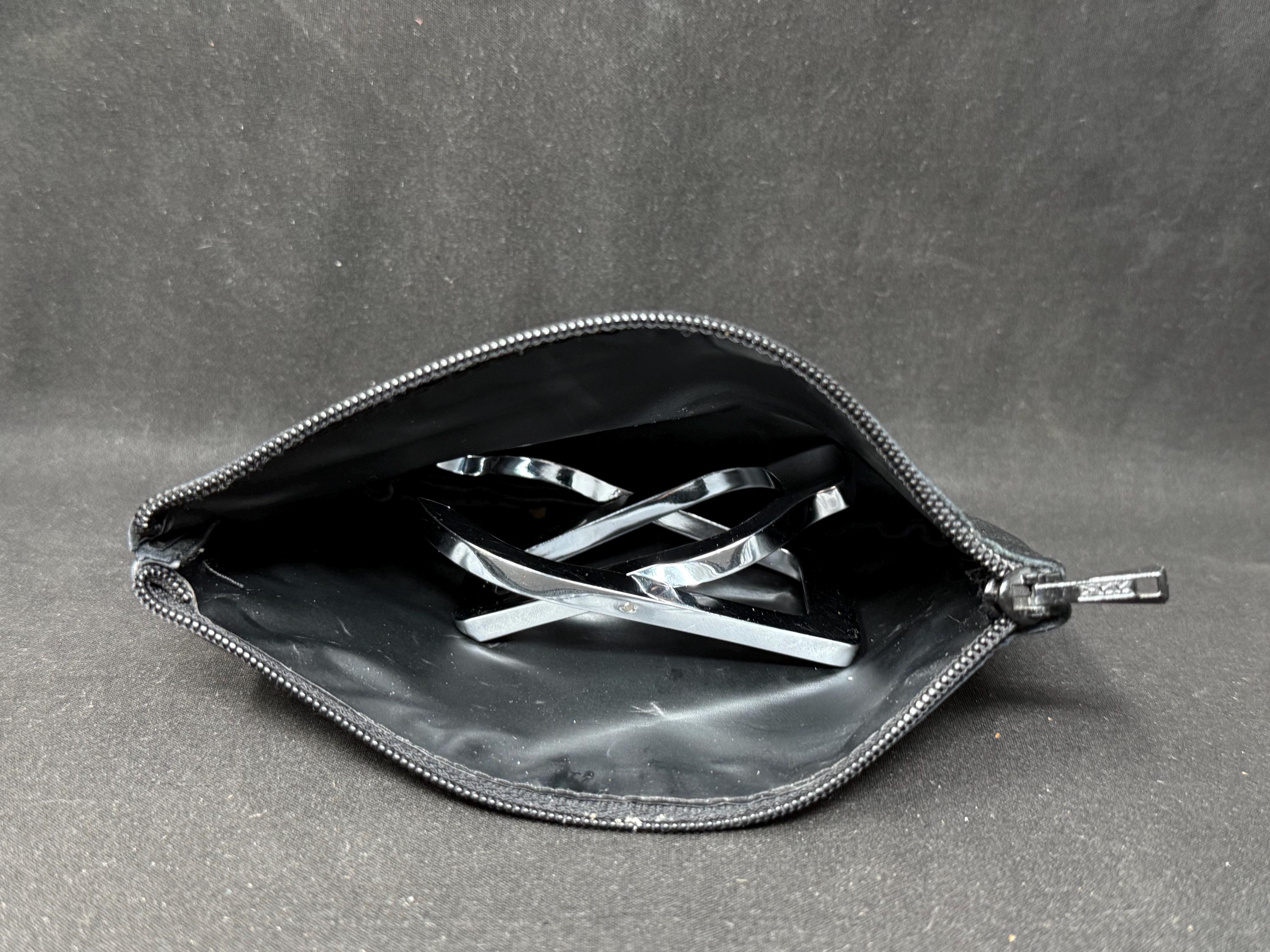 Vintage German Leather Minimalist Pouch - Smooth Coffee - Estate Tobacconist 5