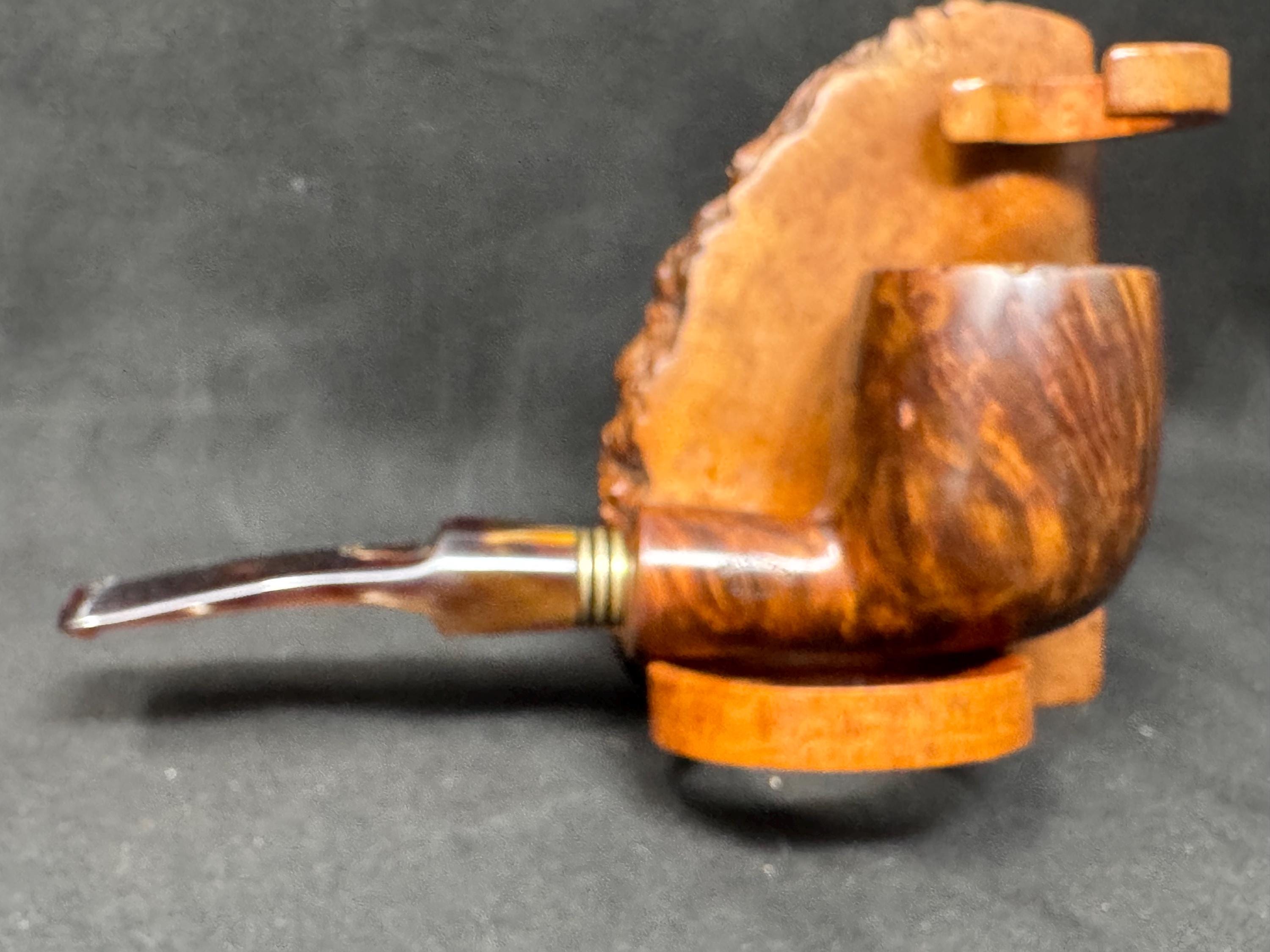 Stefano Santambrogio Exclusive Selected Briar Chubby Billiard - Italian Artisanal Estate Pipe, SKU-355 4