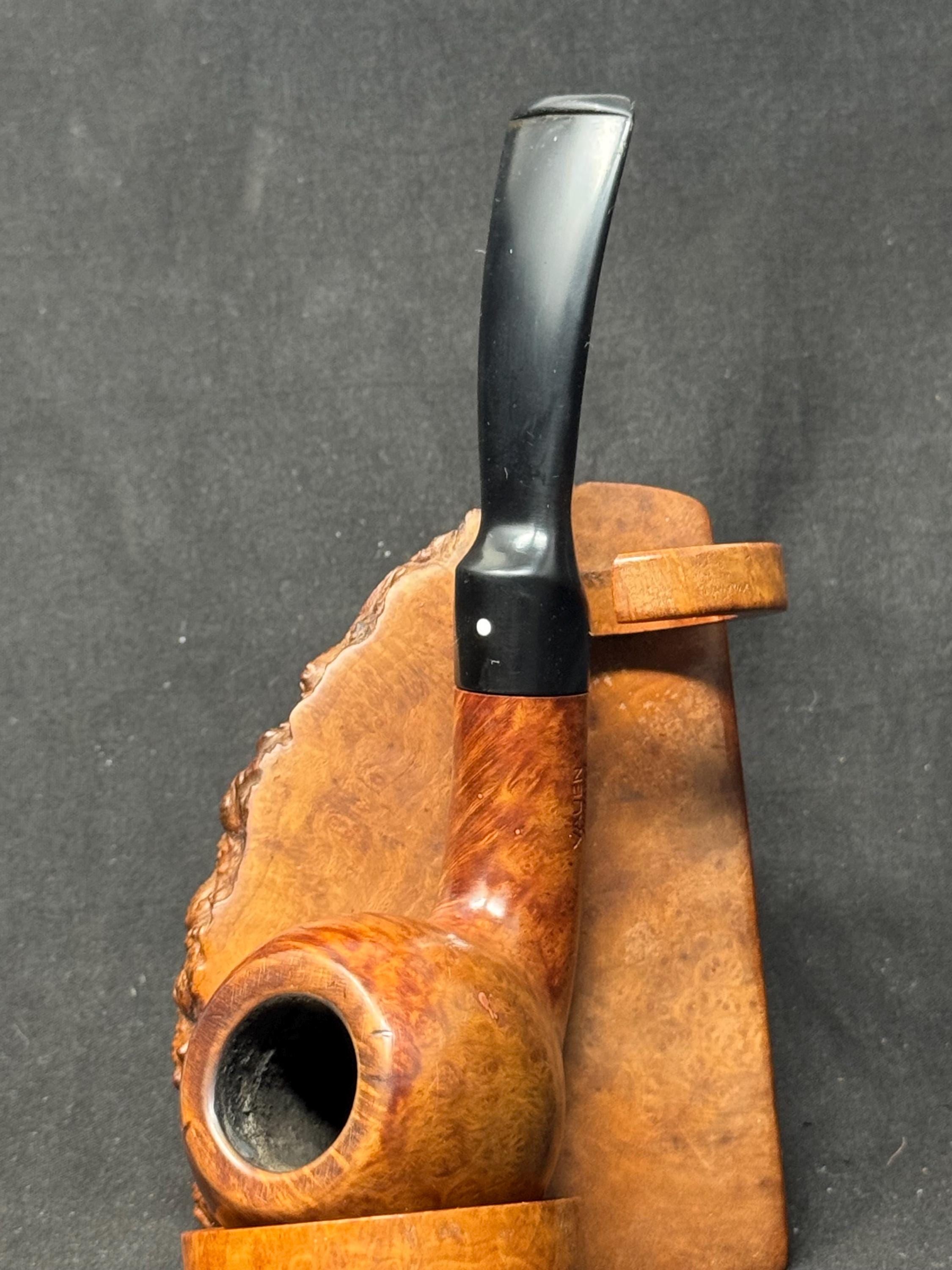 Vauen Luxus 3075 Smooth Bent Apple | Exceptional Bird's Eye Briar | German Estate 2