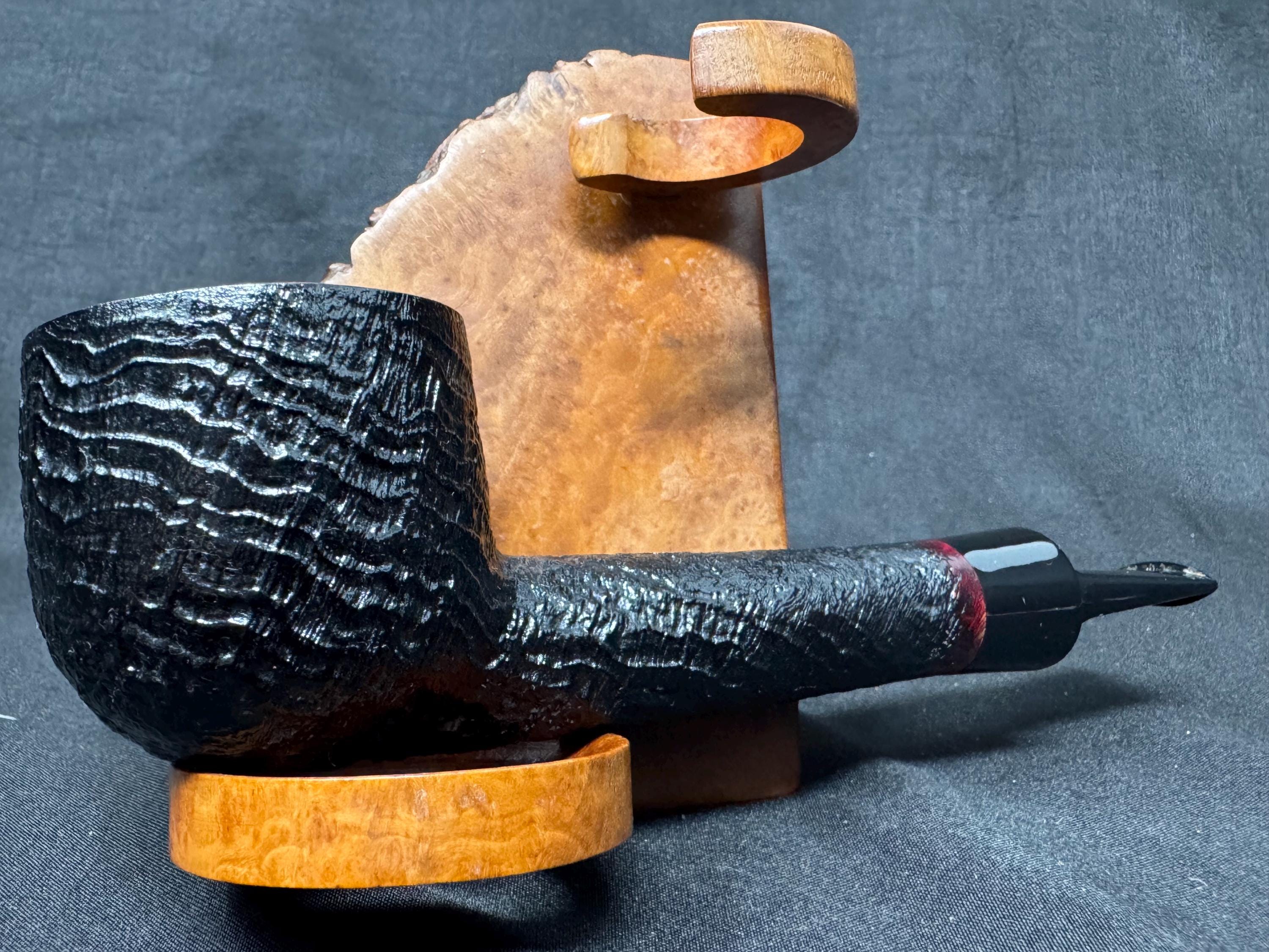 Peter Klein Denmark Grade B Sandblasted Pot - Danish Master Estate Pipe SKU-172 9