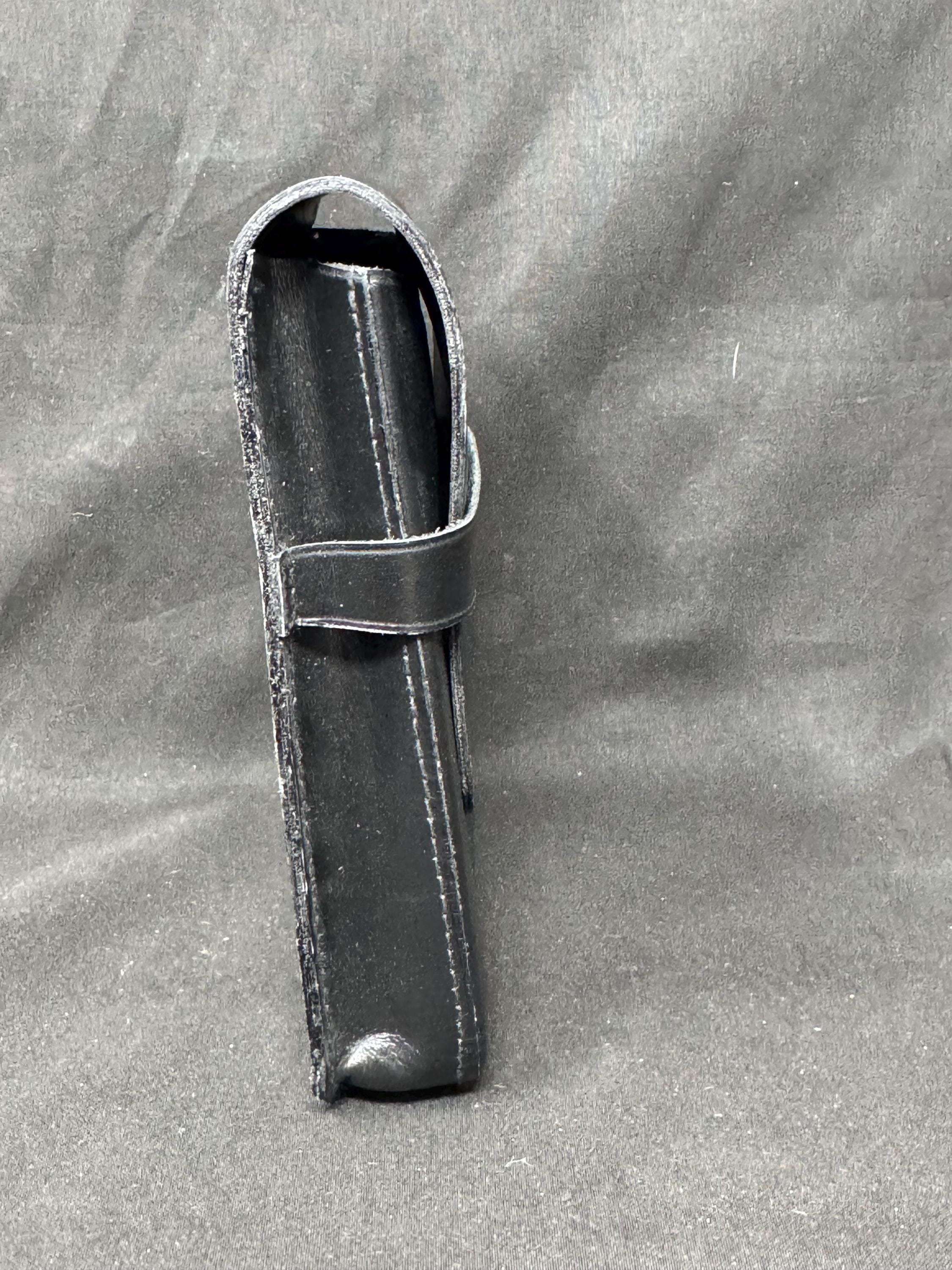 Early 20th Century Unbranded Leather Utility Case | Cigar & Valuables Slip 5