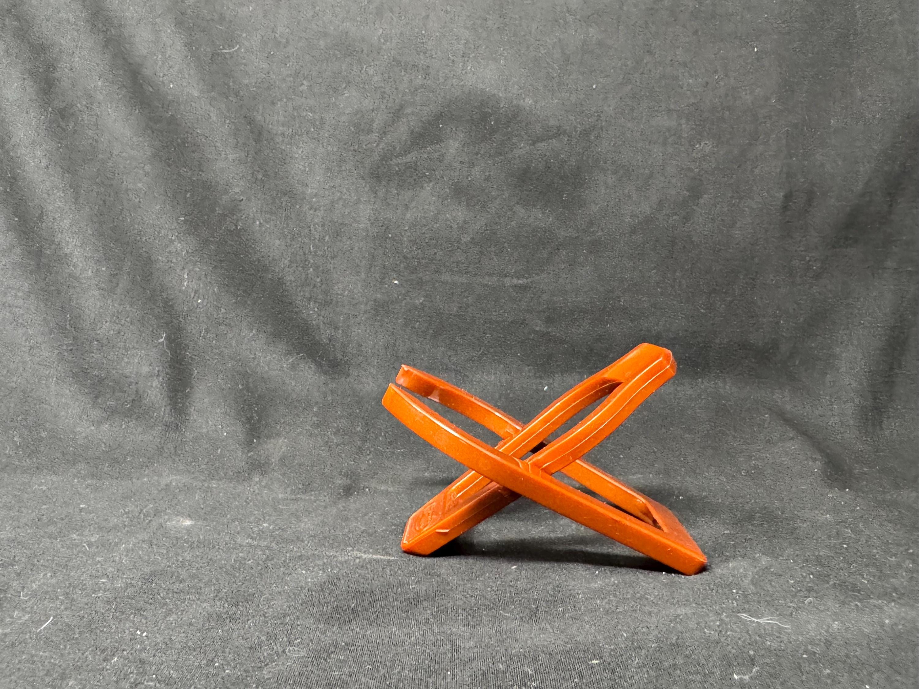 ATOMIC Folding Micro Pipe Stand - 7g Portable Mid-Century Modern NOS 7