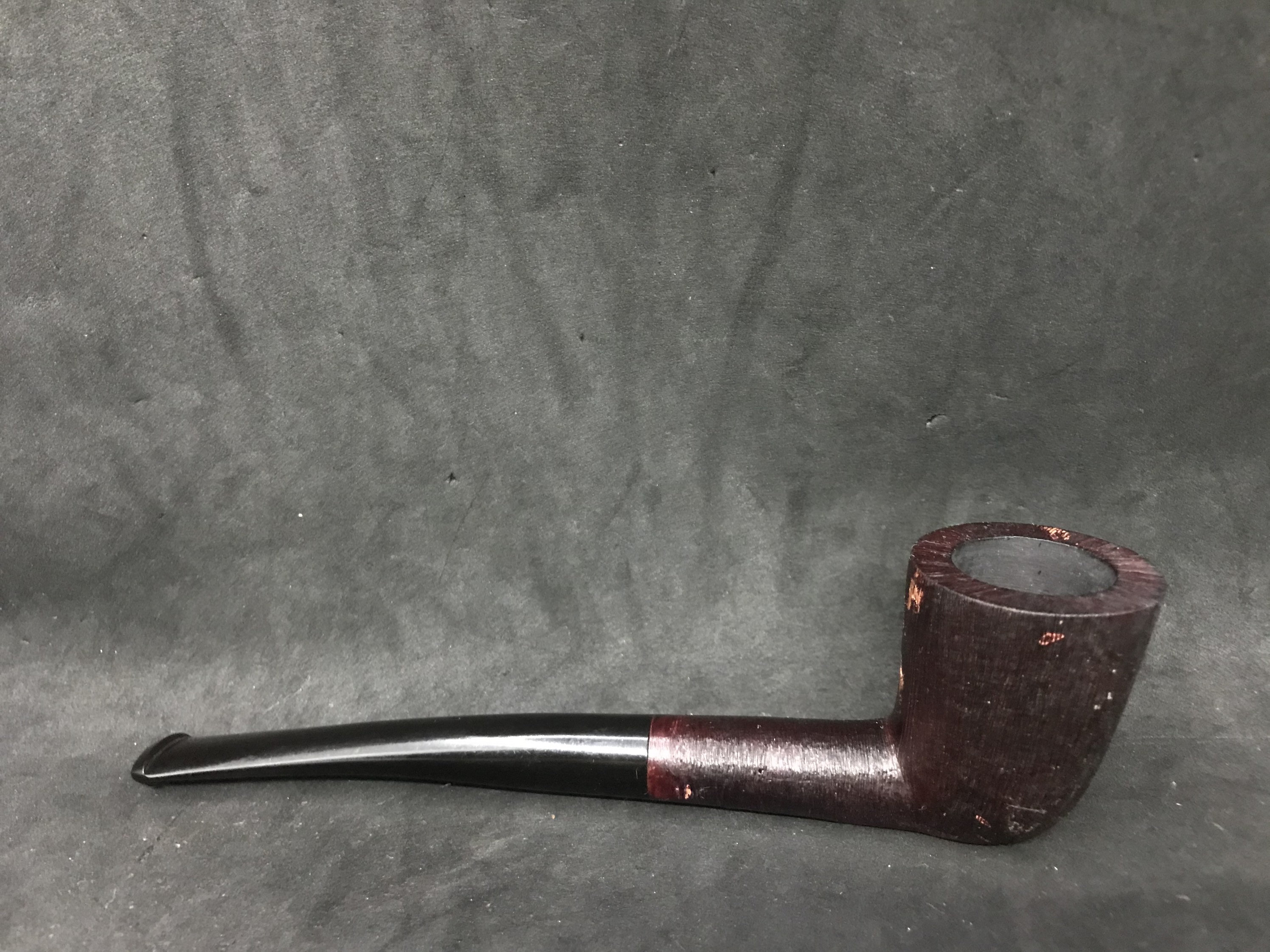 Zenith 85 Italian Briar 1955 Brush Finish Straight Billiard 2