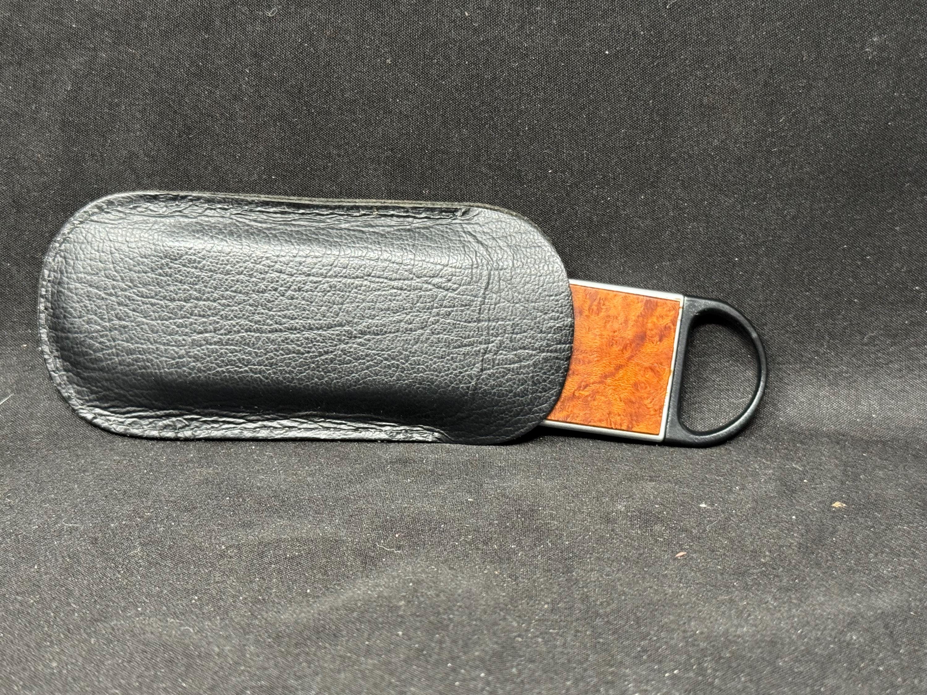 Art Deco Bakelite & Nickel Steel Guillotine Cigar Cutter, circa 1920-1930s 4