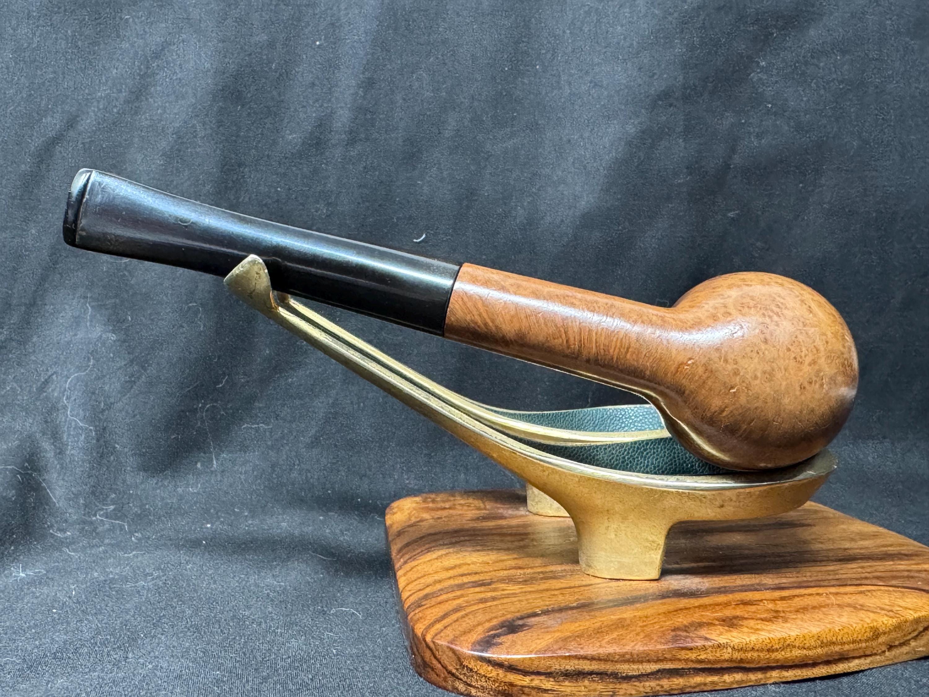 Stratford Freehand Smooth Briar Tobacco Pipe - William Demuth Legacy, USA 4