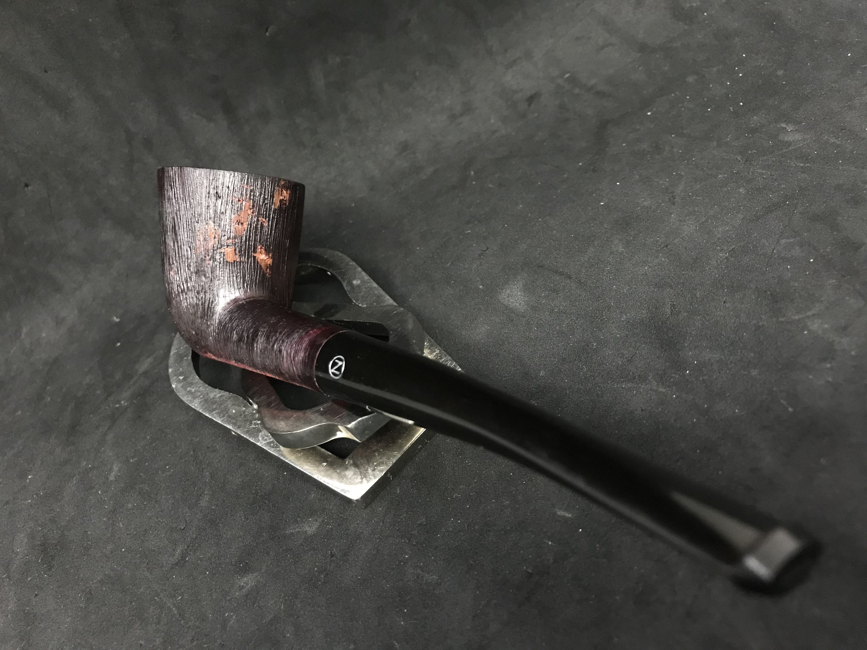 Zenith 85 Italian Briar 1955 Brush Finish Straight Billiard 5