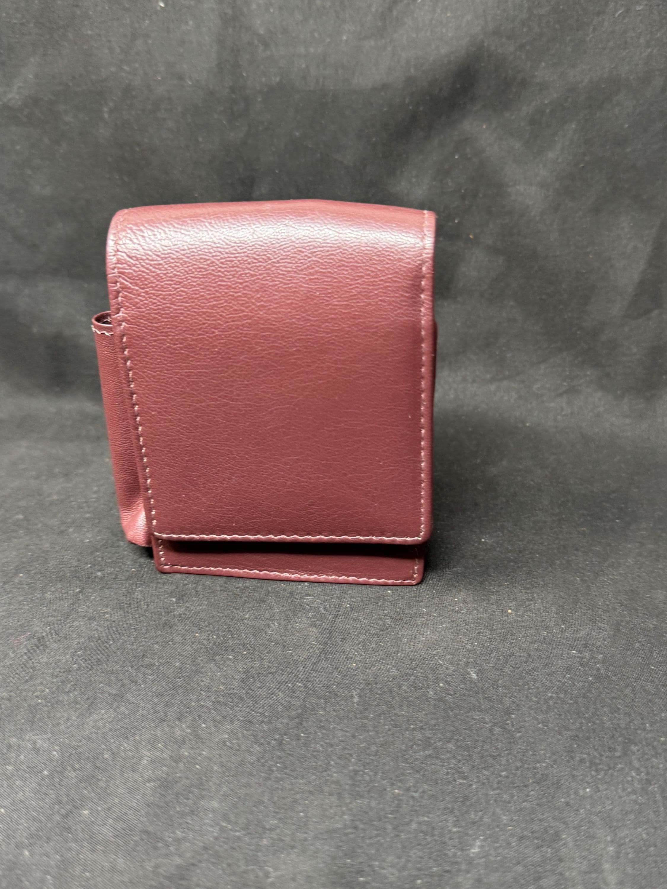 Vintage German Leather Cigarette & Lighter Case Set - NOS - SKU-026