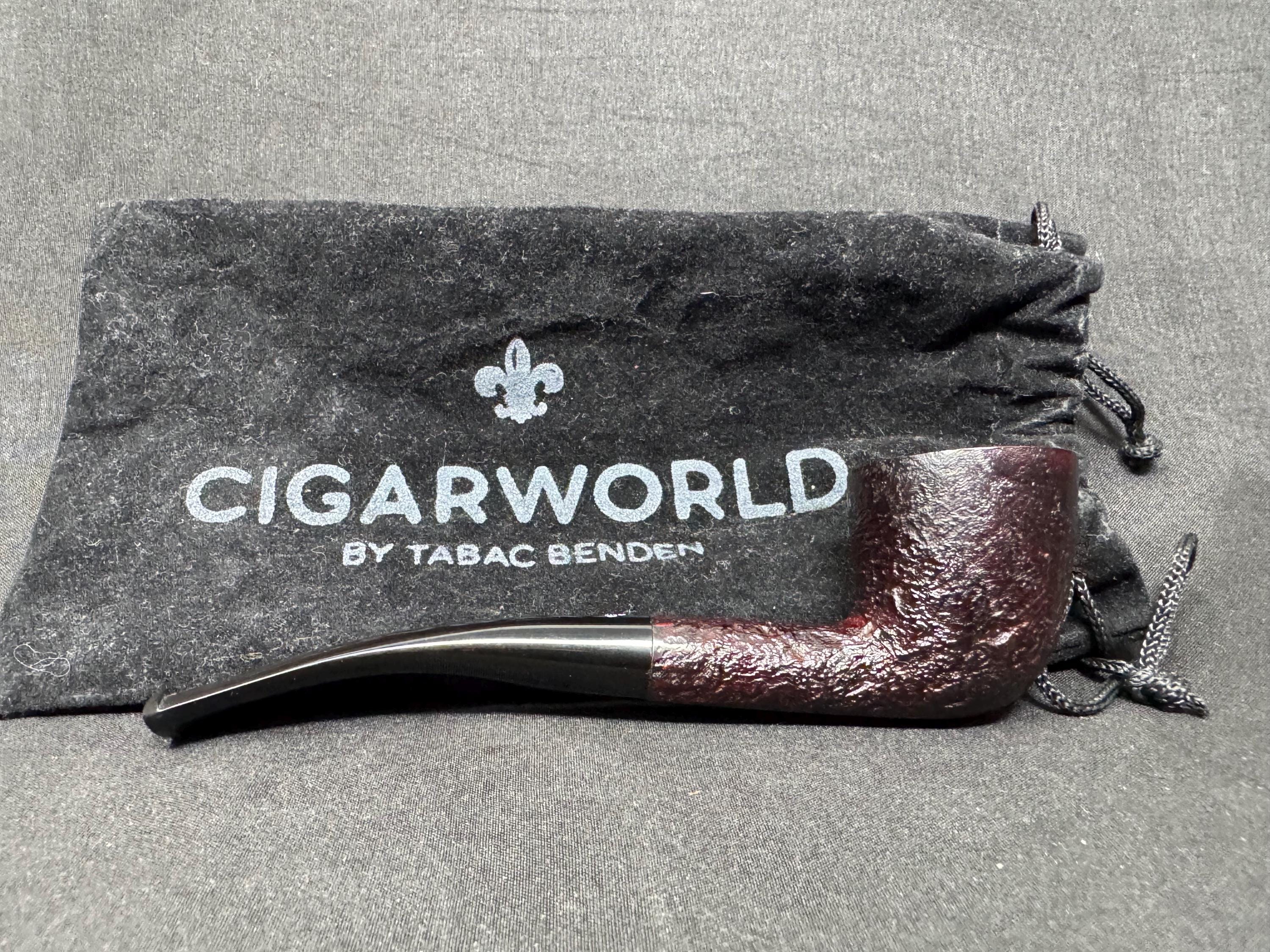 Pipe Republic Made in England Sand Modell 45 Bent Dublin Zulu - SKU-275 2