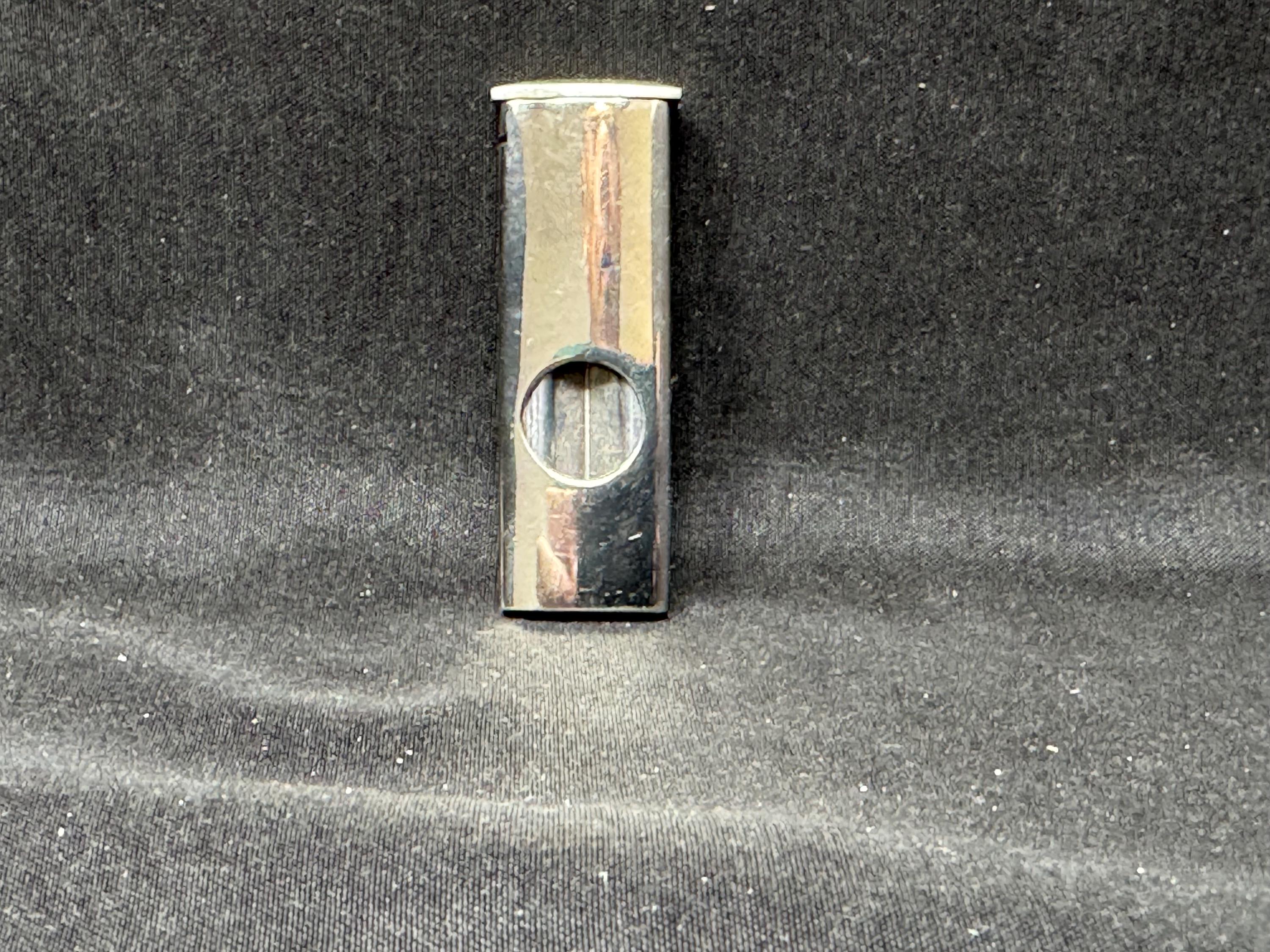 Pfeilring Solingen Rostfrei Stainless Steel Mini V-Cut Cigar Cutter, 1940s NOS 7