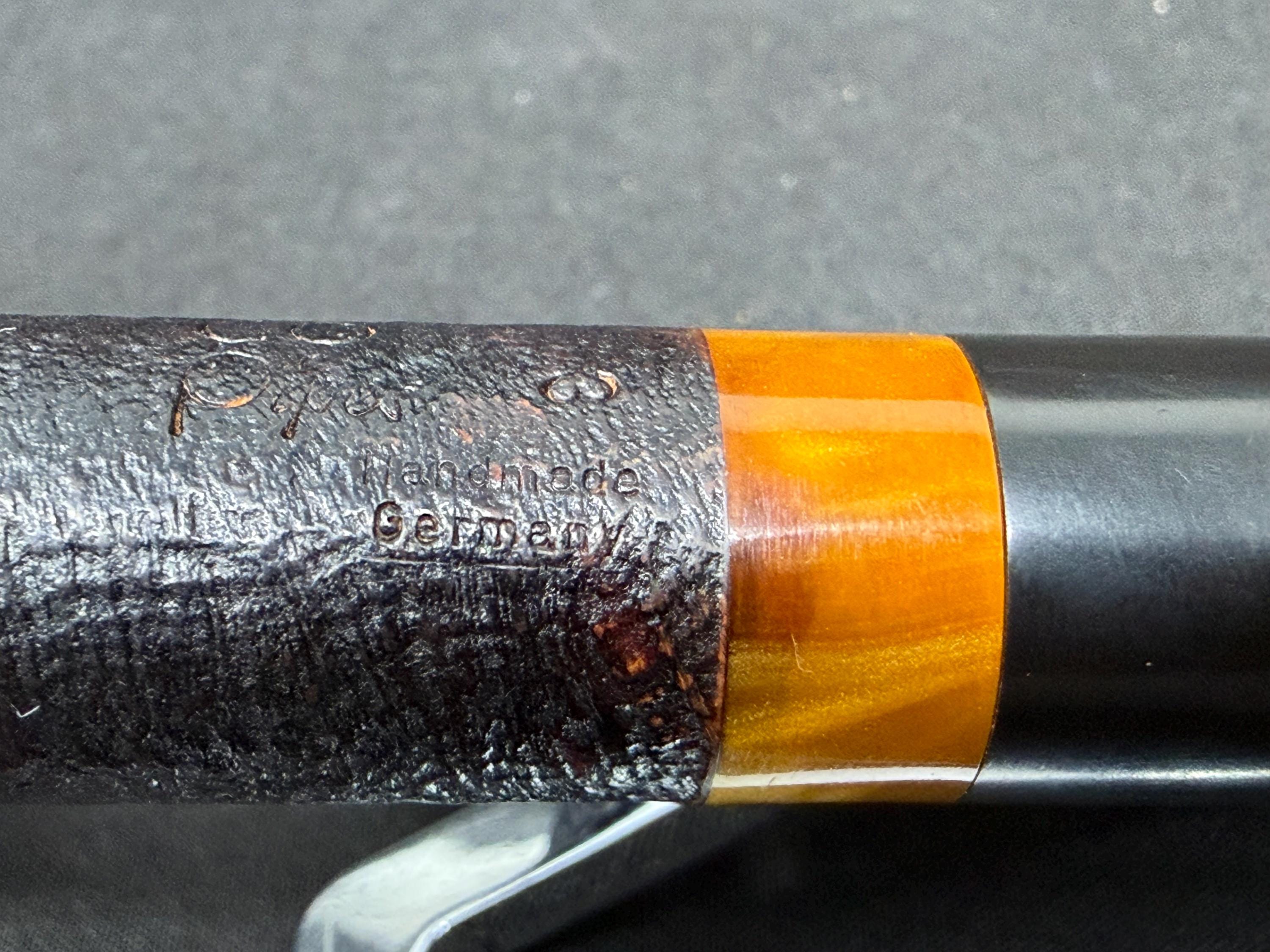 Collector's Offering: Kirsch Freehand Category A Billard (Nr. 10) — A Dark Sandblast German Gem.SKU-176 8