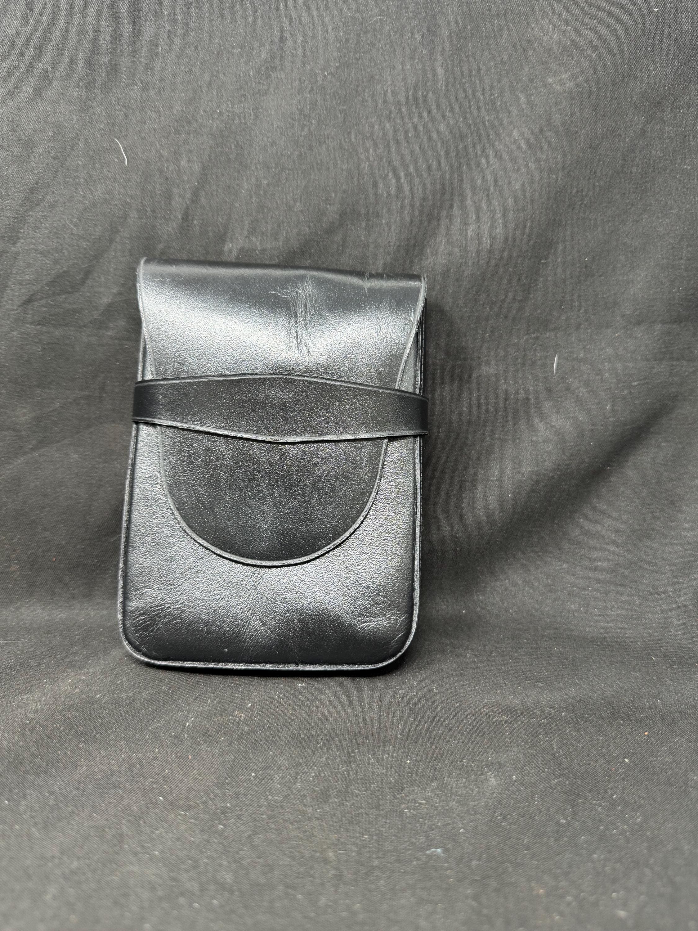Early 20th Century Unbranded Leather Utility Case | Cigar & Valuables Slip