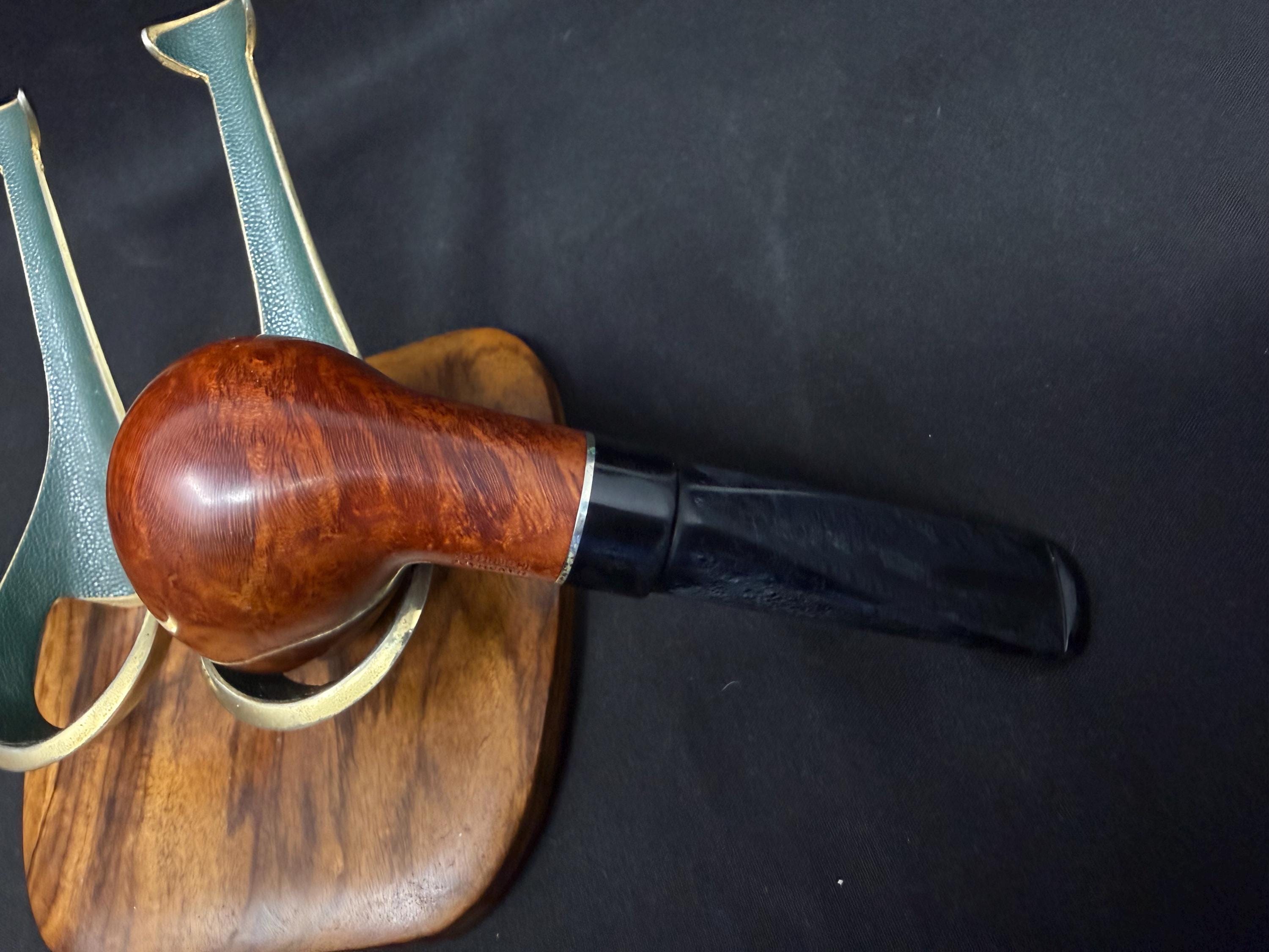 Bari Winking 1999 Pipe of the Year First Logo Army Mount Straight Billiard 4