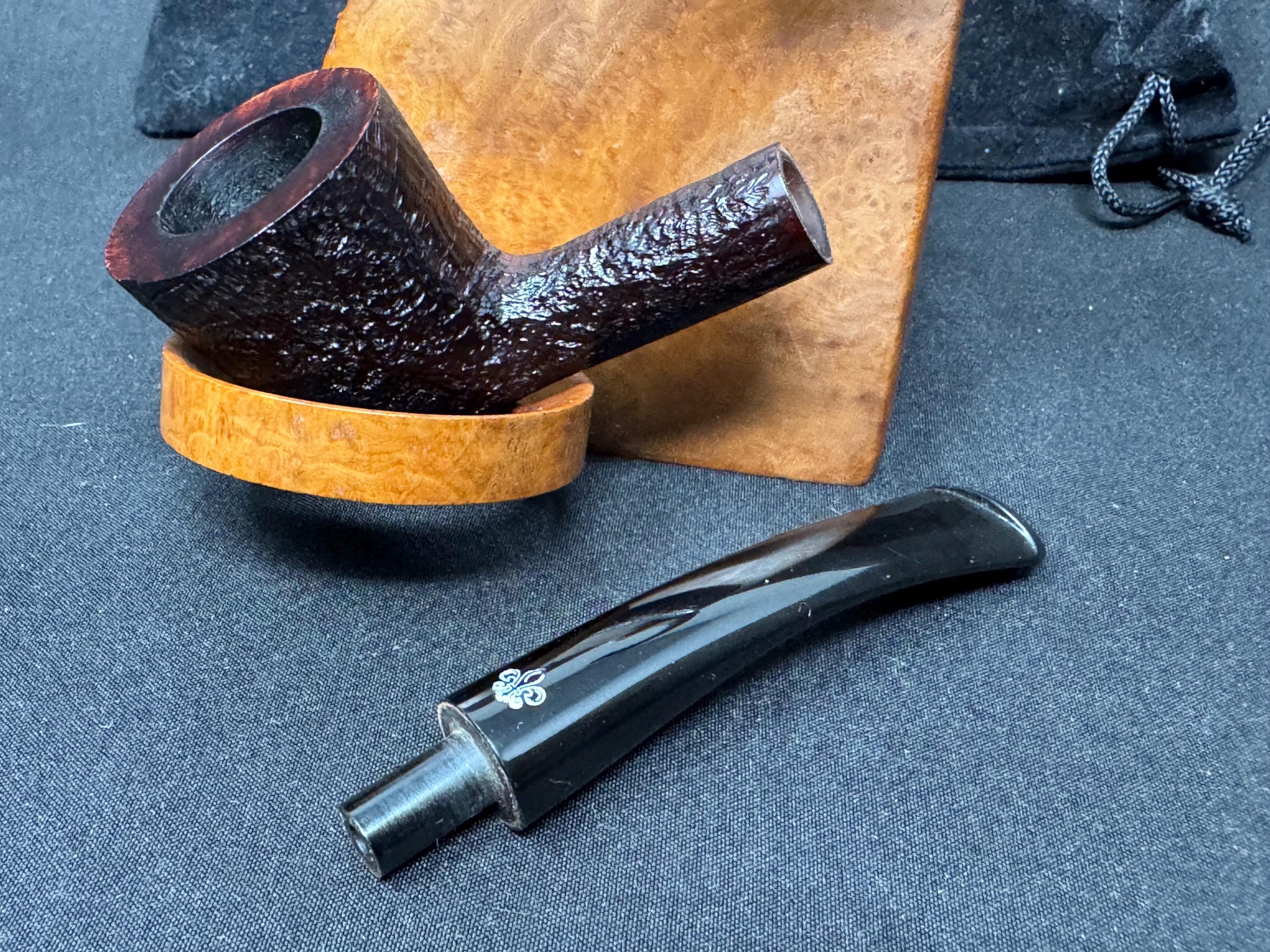 Pipe Republic Made in England Sand Modell 45 Bent Dublin Zulu - SKU-275 10
