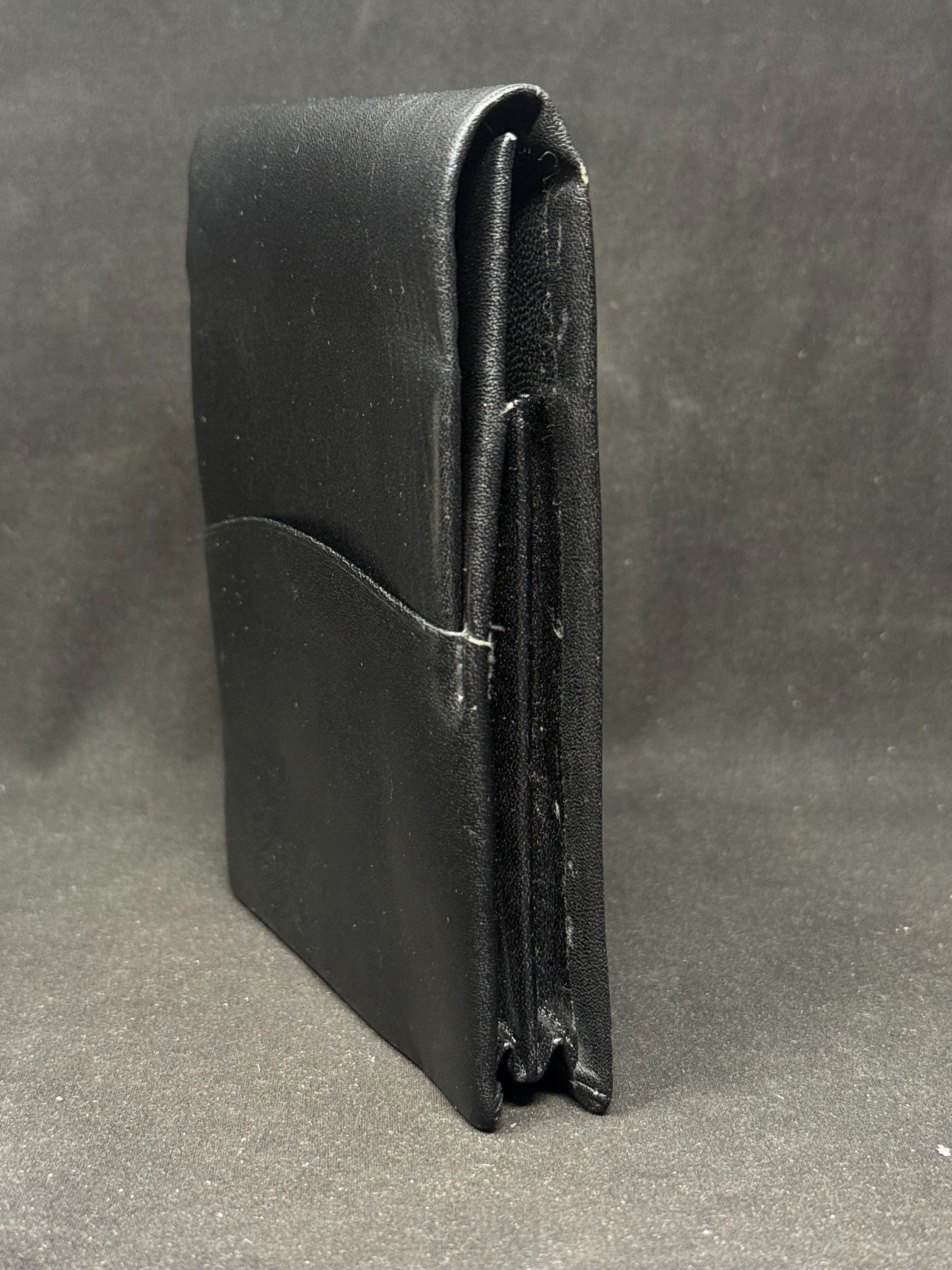 Offenbach German Leather Five-Cigar Travel Case - Rigid, Genuine Leather, Pocket Size 5.5" x 4.5" 2