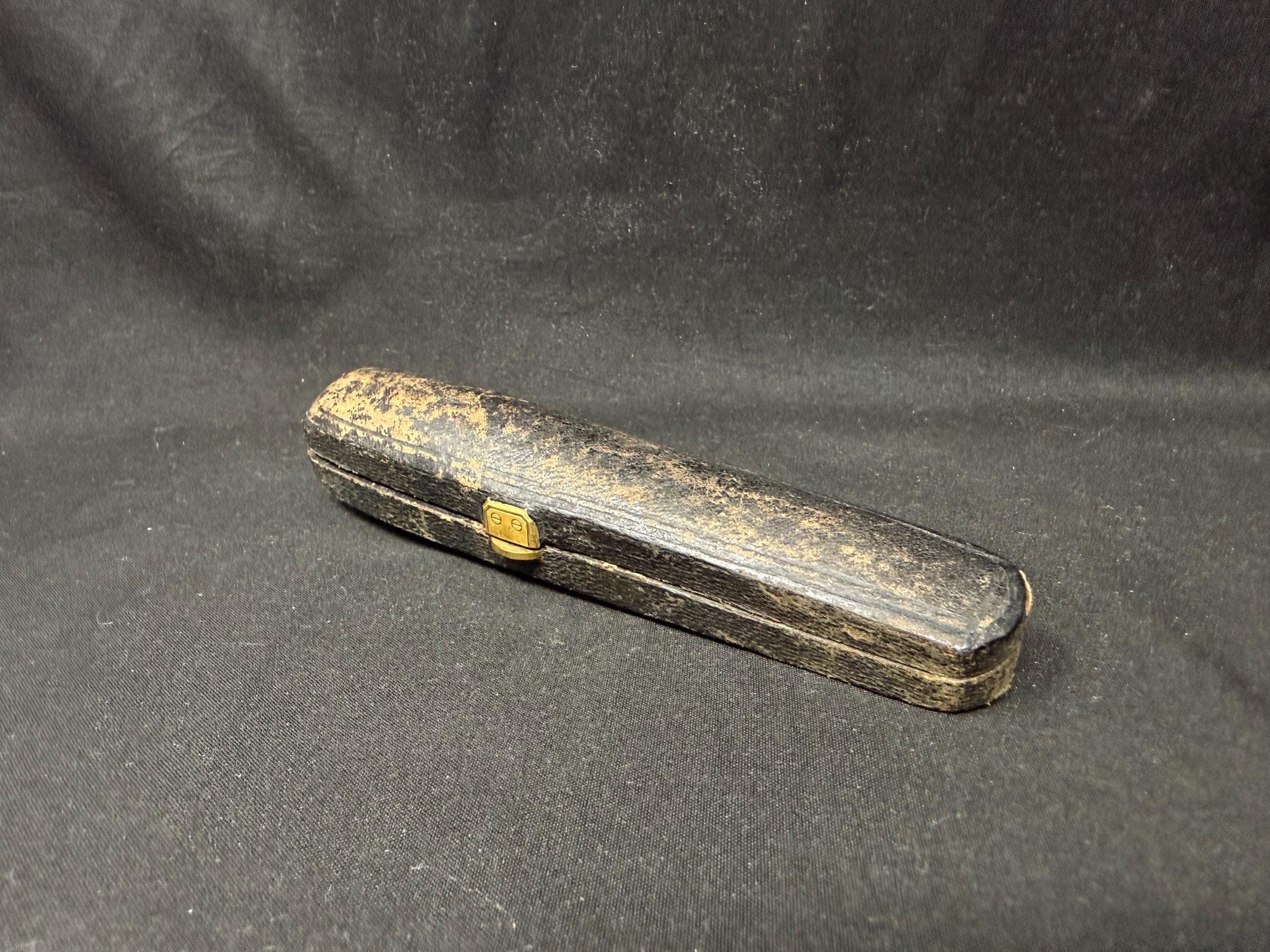 Vintage Turkish Meerschaum Flower Bloom Cigar Holder, Circa 1890-1920, Amber Stem 4