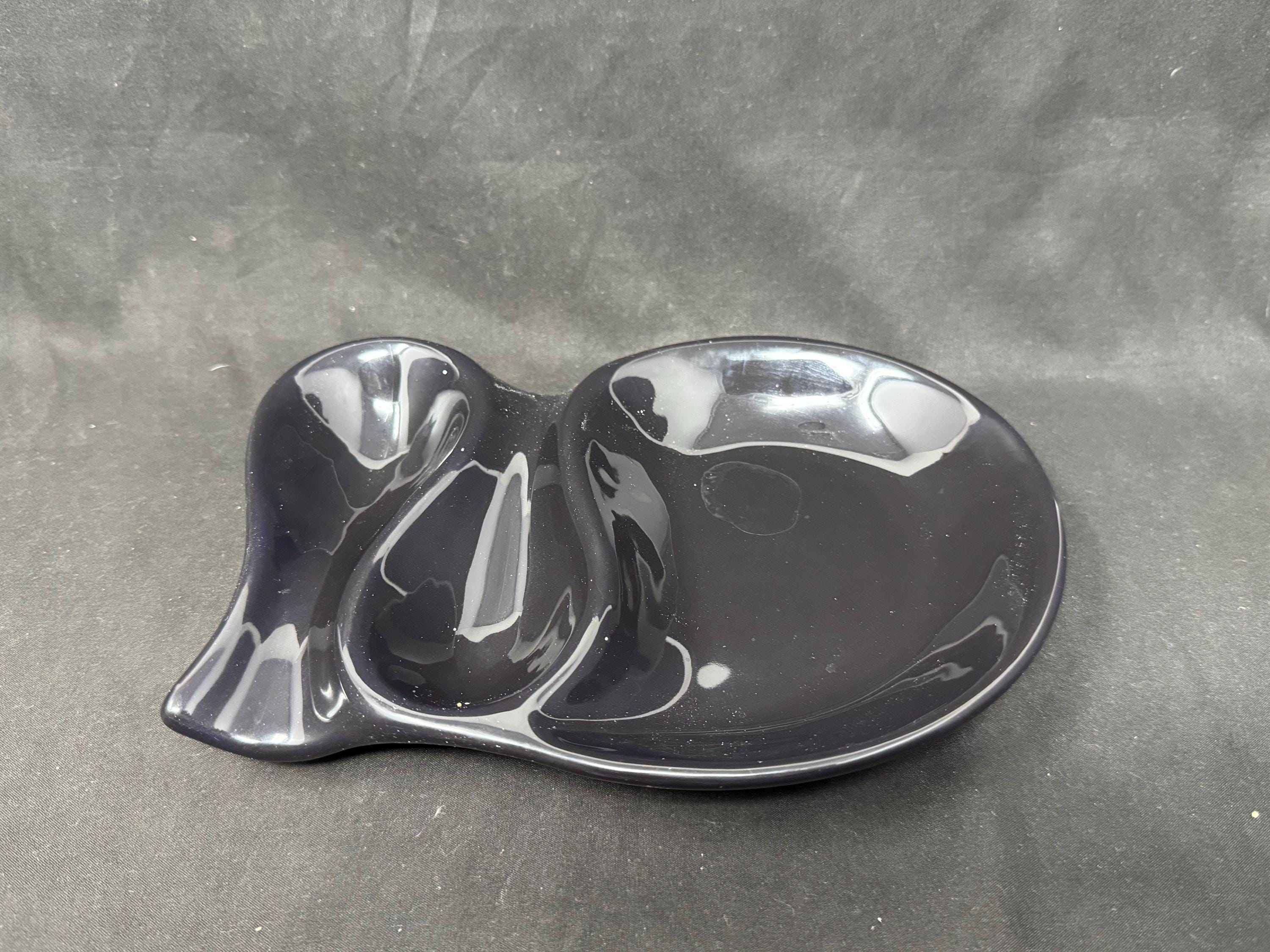 Ceramic Smoking Pipe Ashtray and Stand - European Midcentury Estate 9