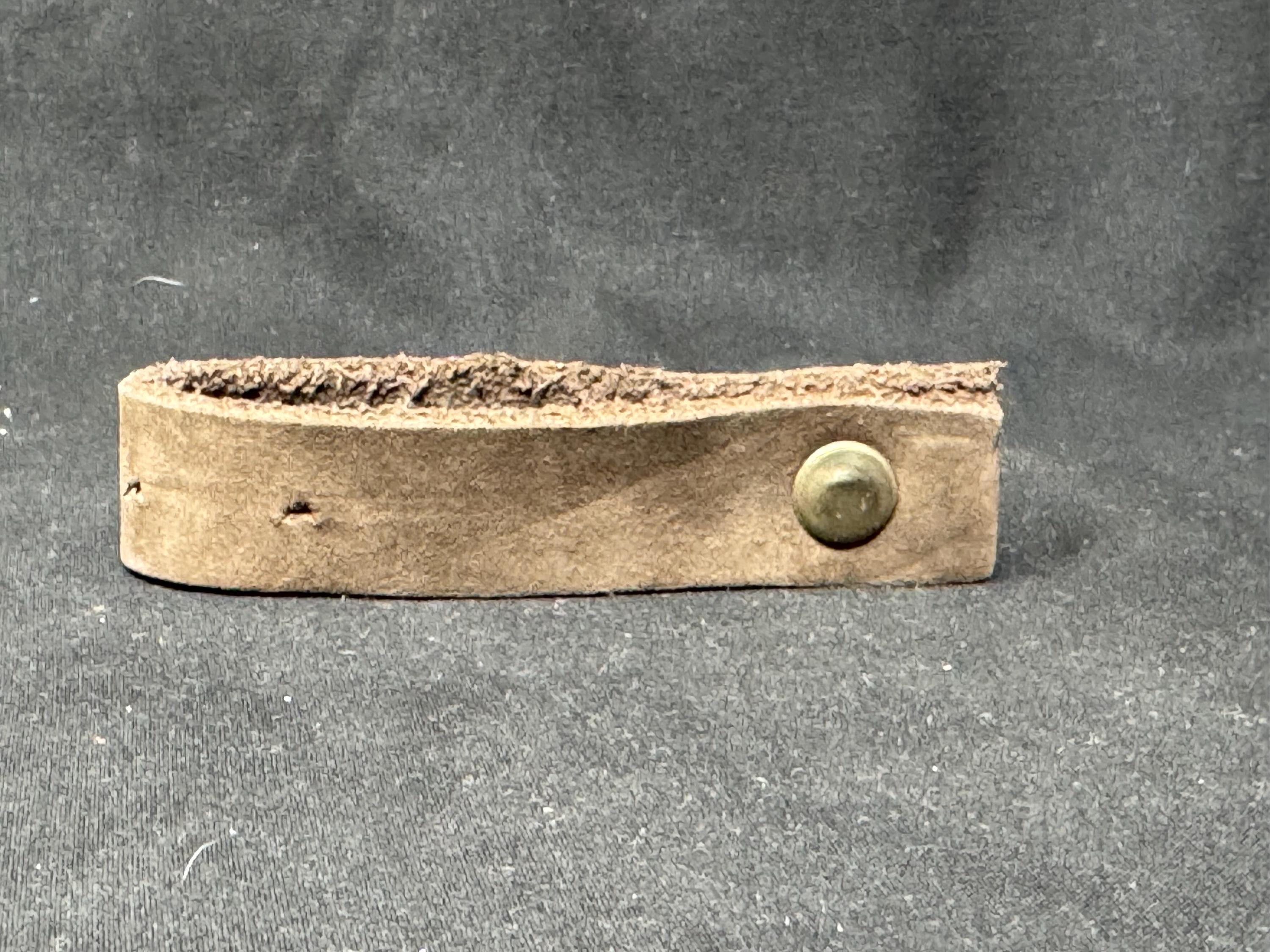 Artisan's Perch Handmade Full-Grain Distressed Leather Pipe Stand - SKU-159 7