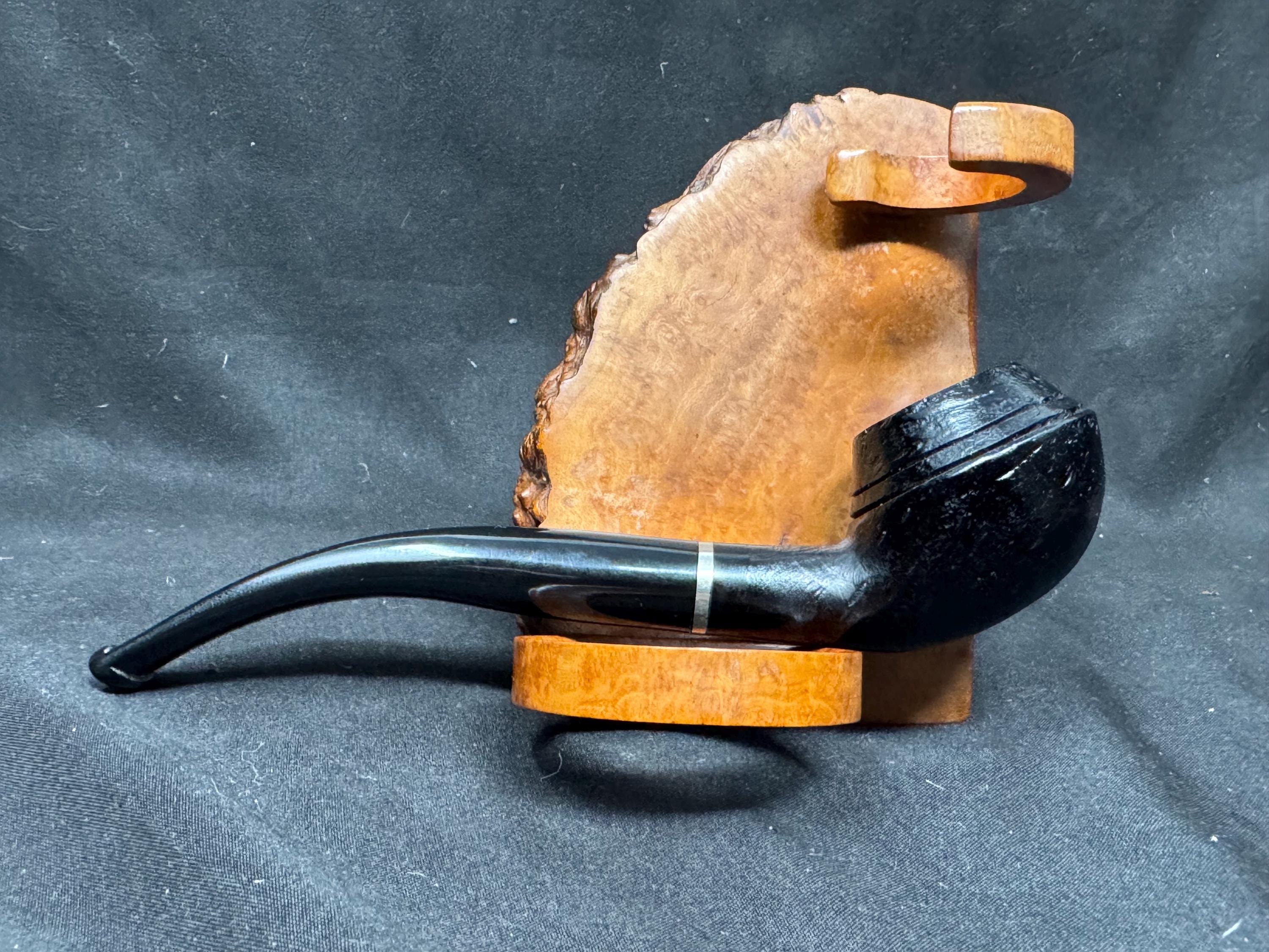 Rattray's Mary Sandblast Complete Set: 161 Rhodesian, 162 Prince, 163 Billiard with Black Knight Bag 10