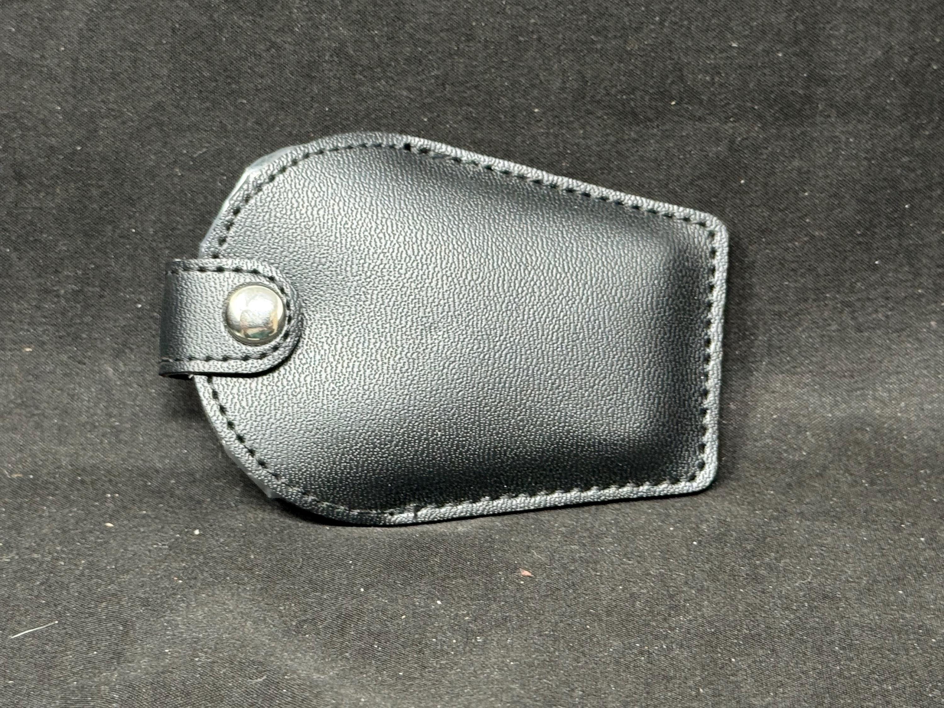 Metal Single-Pipe Stand with Scissor Mechanism and Leather Pouch - Portable Display Rest 7