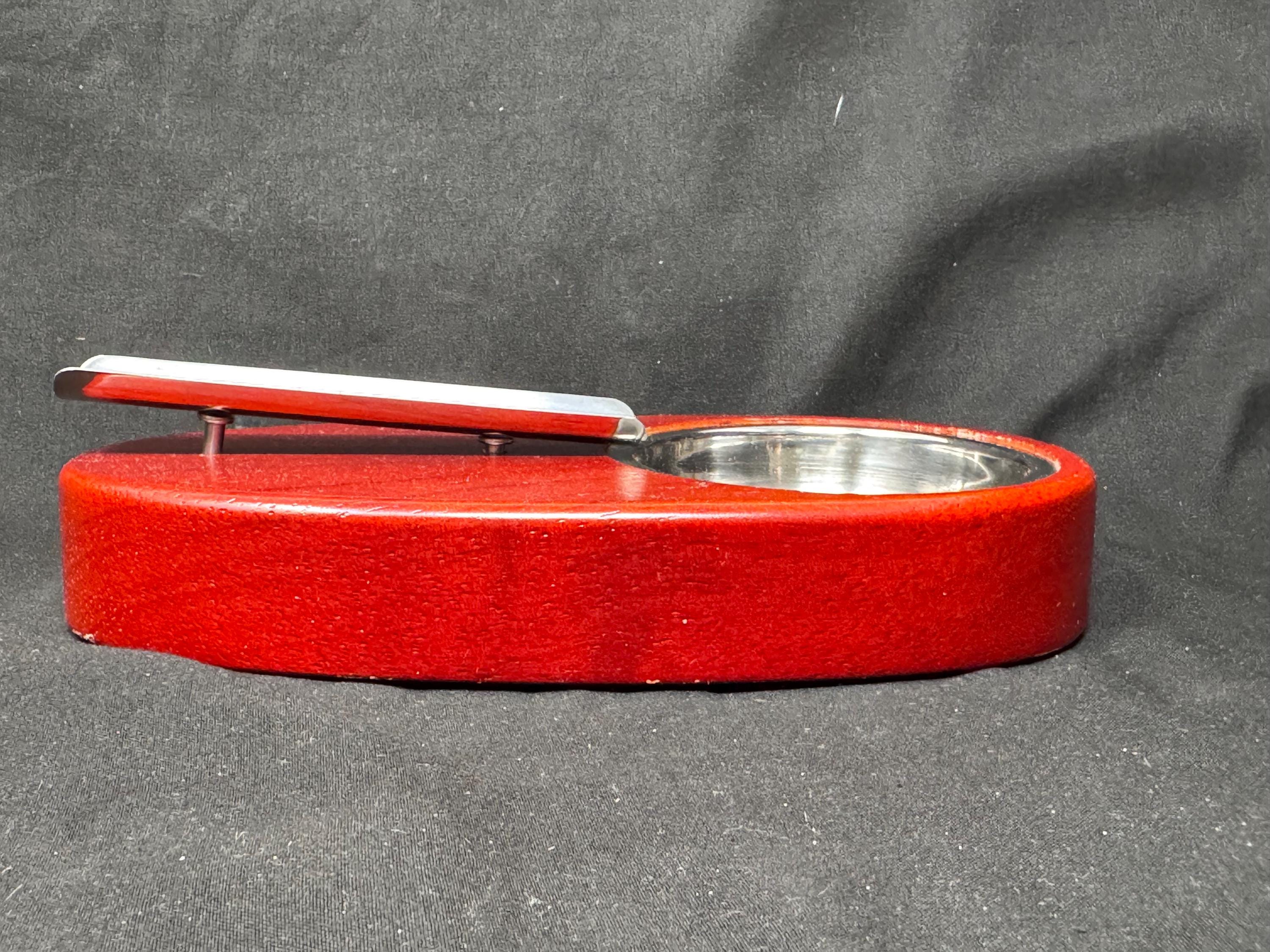 Solid Wood Cigar Ashtray, Silver Match Stainless Insert, Collectors Grade 2
