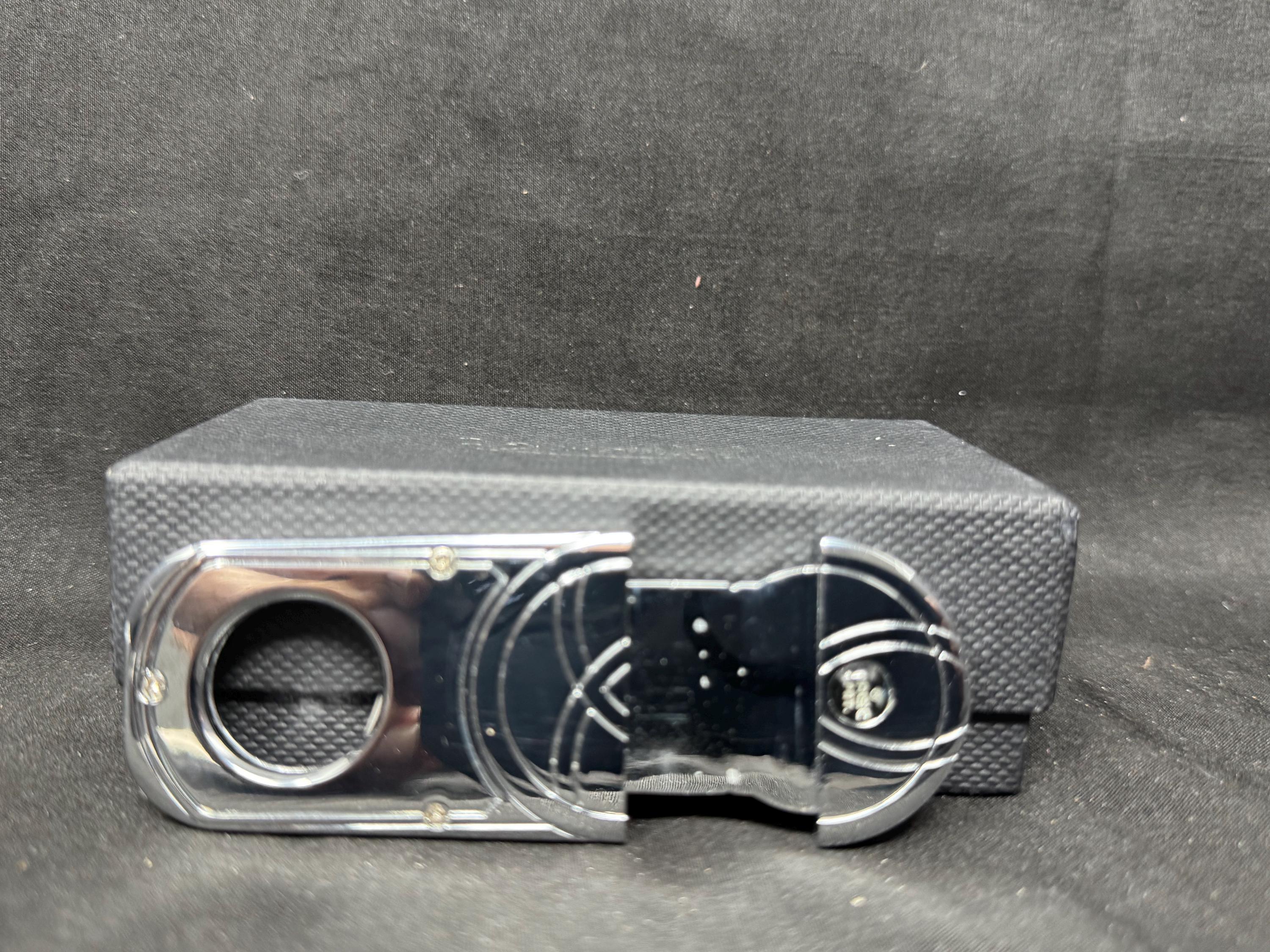 Furmula Magic Patent Chrome Cigar Cutter | DNA Square-Line Collection | SKU-290 4