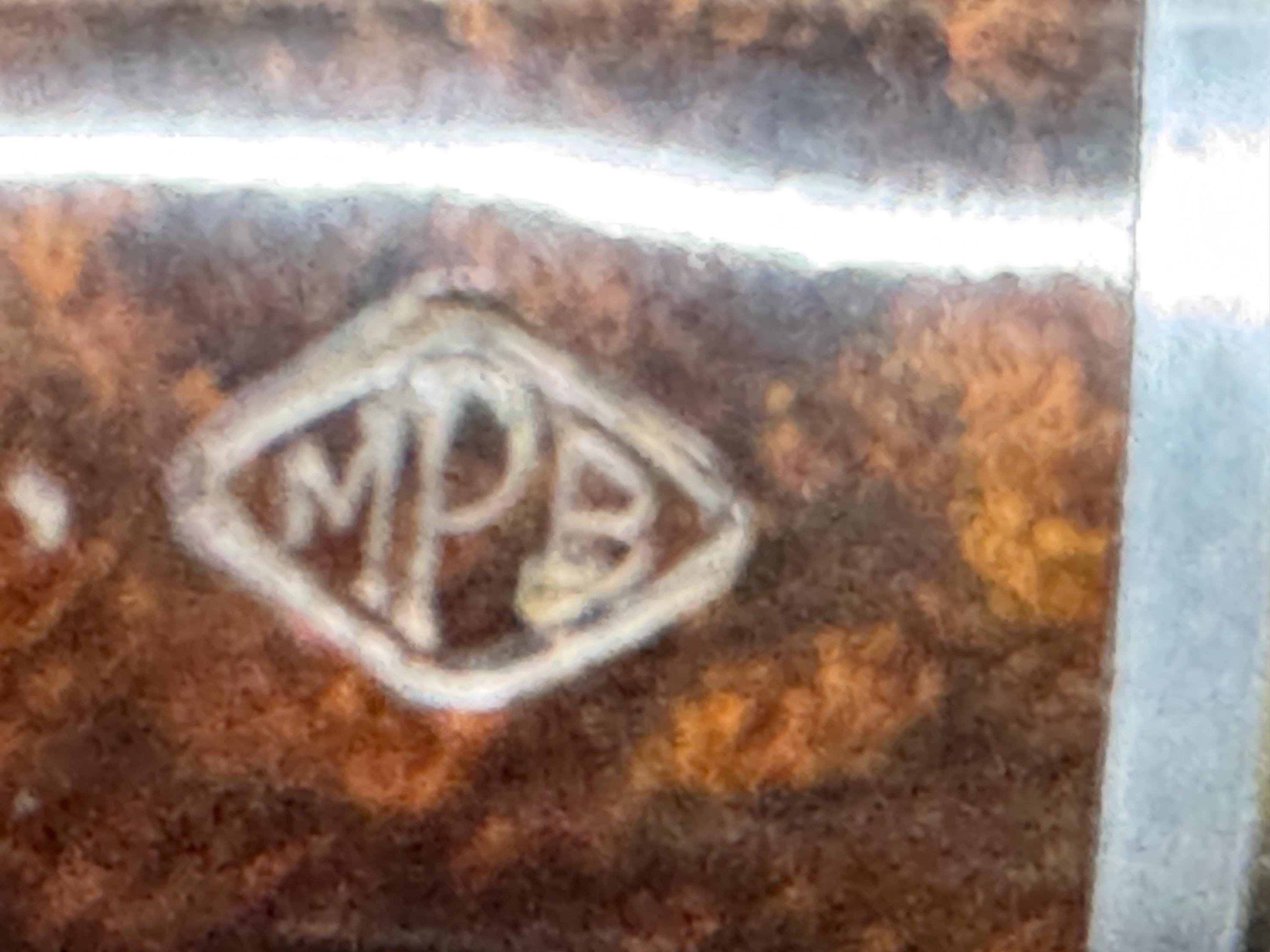 MPB Nova Pure Natural 134 Italian Estate Pipe, 1956-1968, Diamond Stem Mark 7