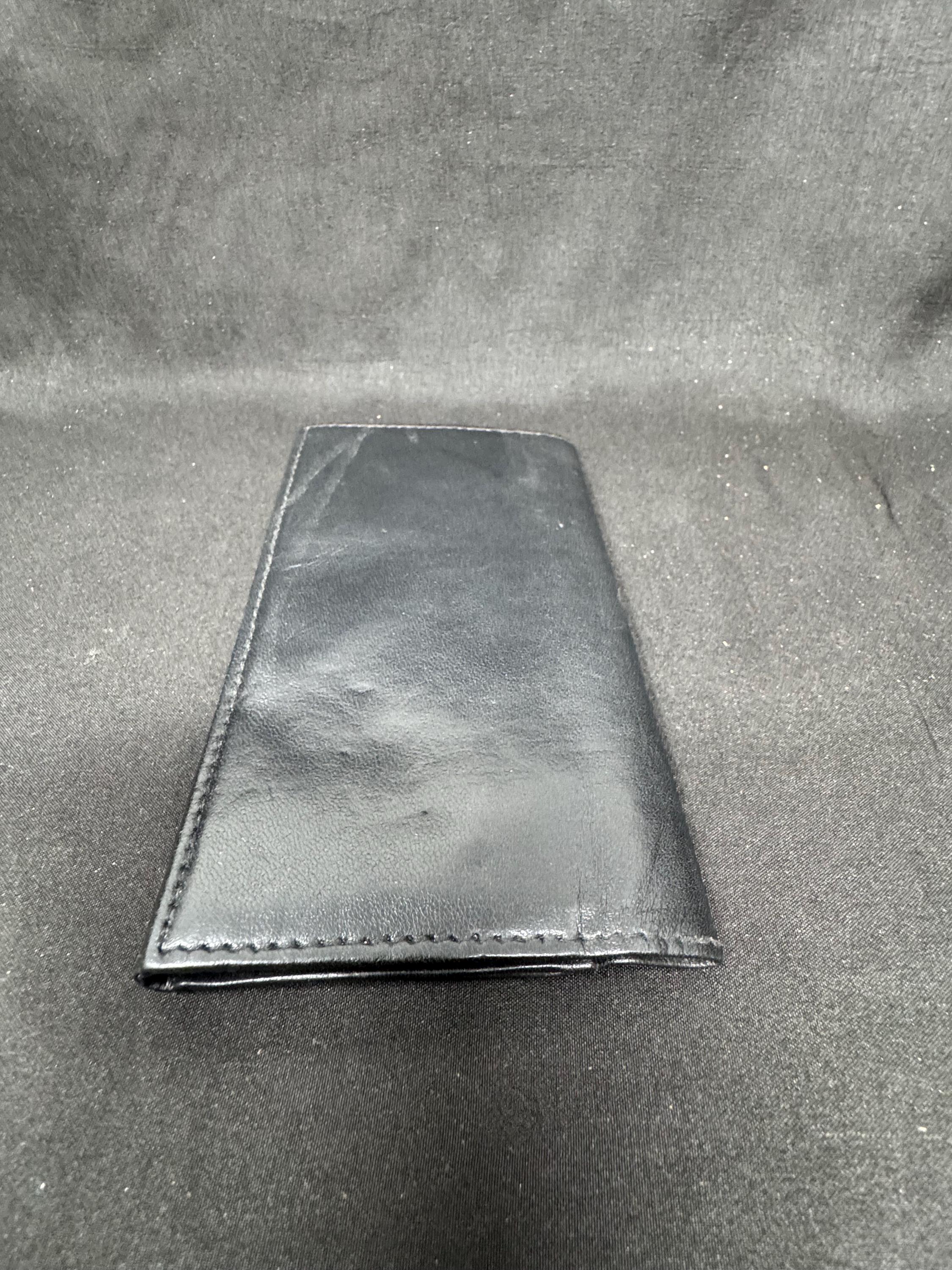 Vintage German Leather Tobacco & Tool Roll Tri-Fold Travel Organizer – Estate Accessory 9