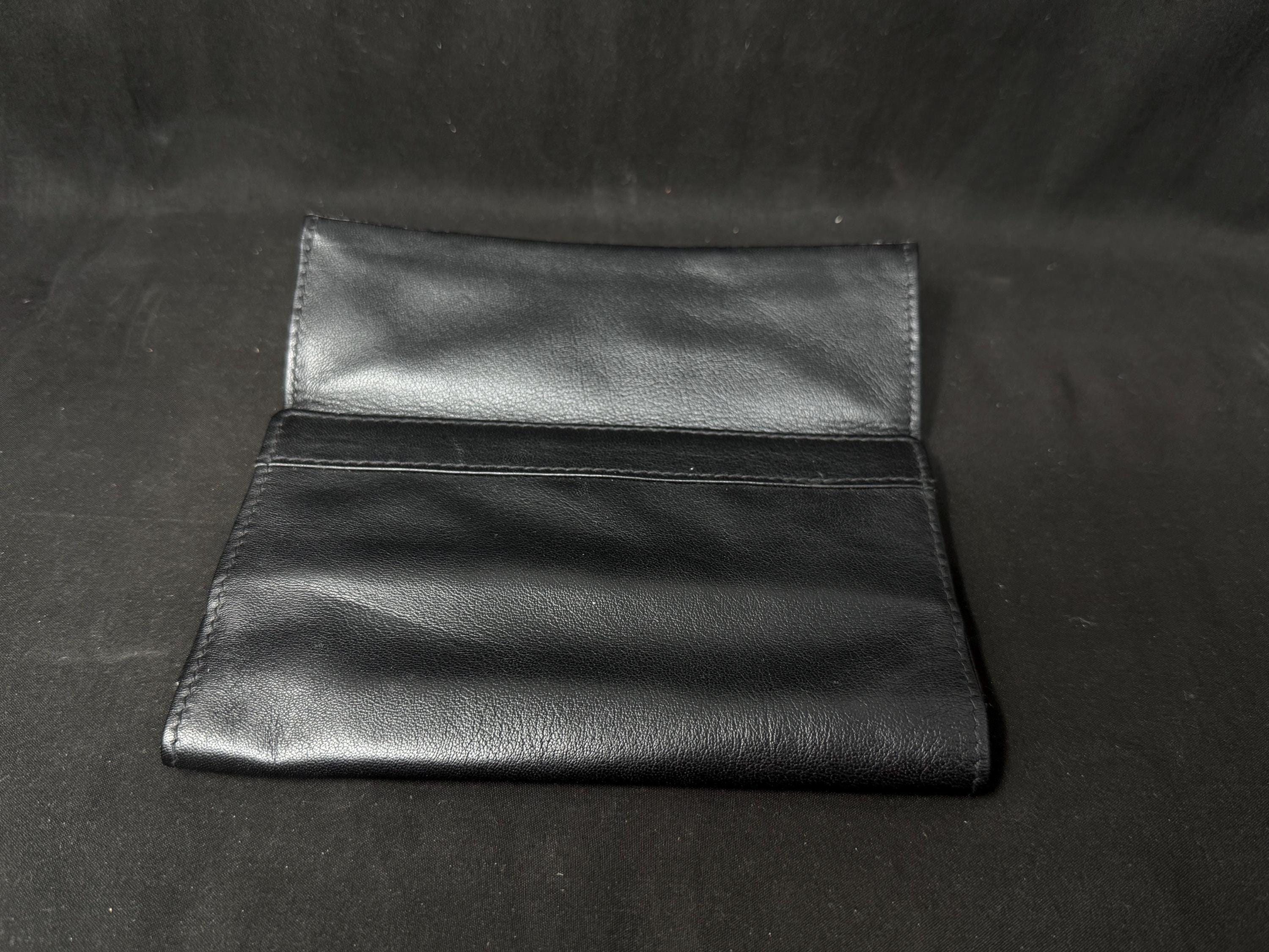 German Leather Tri-Fold Tobacco & Tool Roll | Vintage Travel Organizer | Estate Tobacconist 5