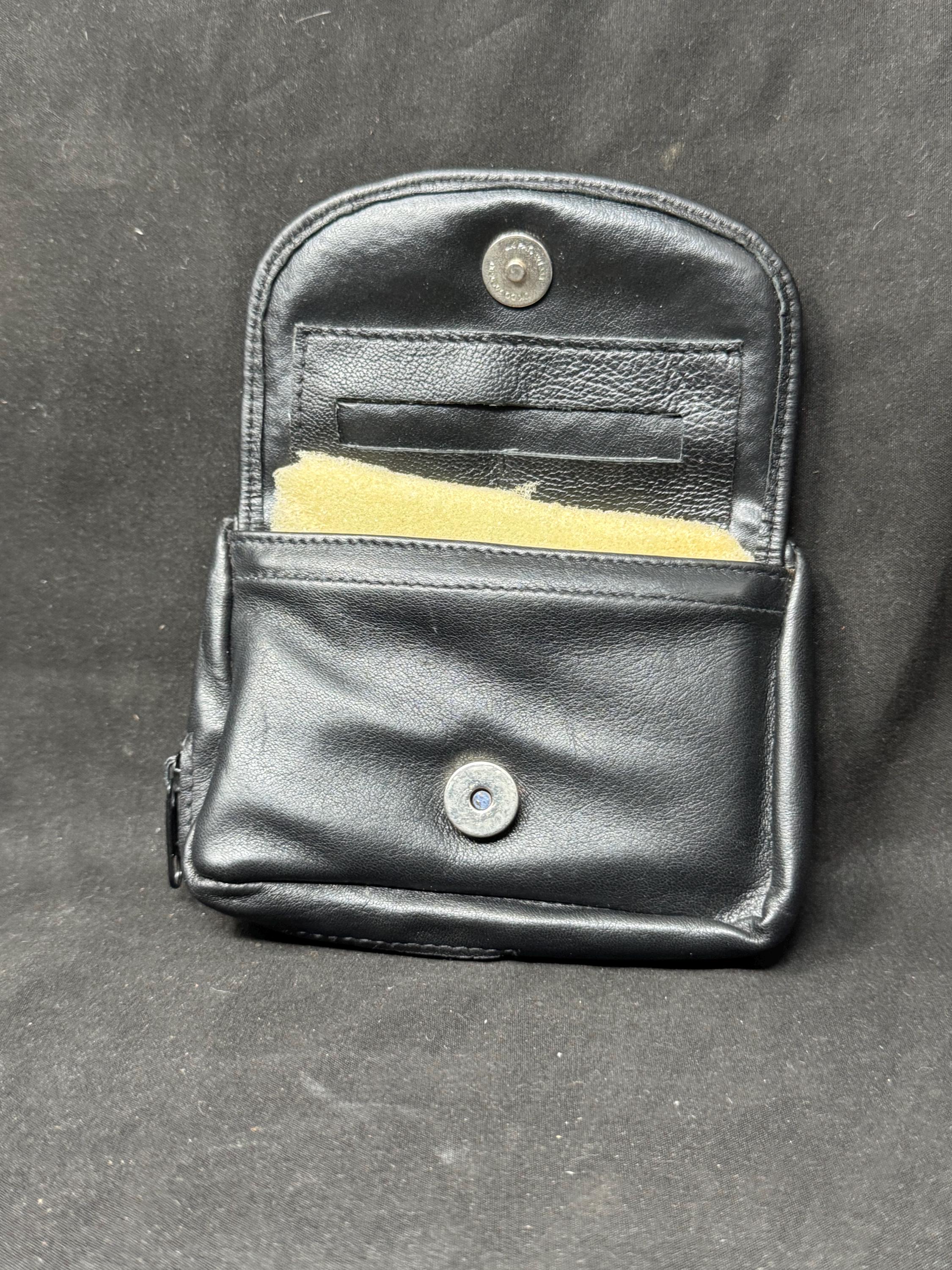 Mid-Century Leather Tobacco Pouch & Rolling Kit | Medical-Grade Lining | Travel Smoker 10