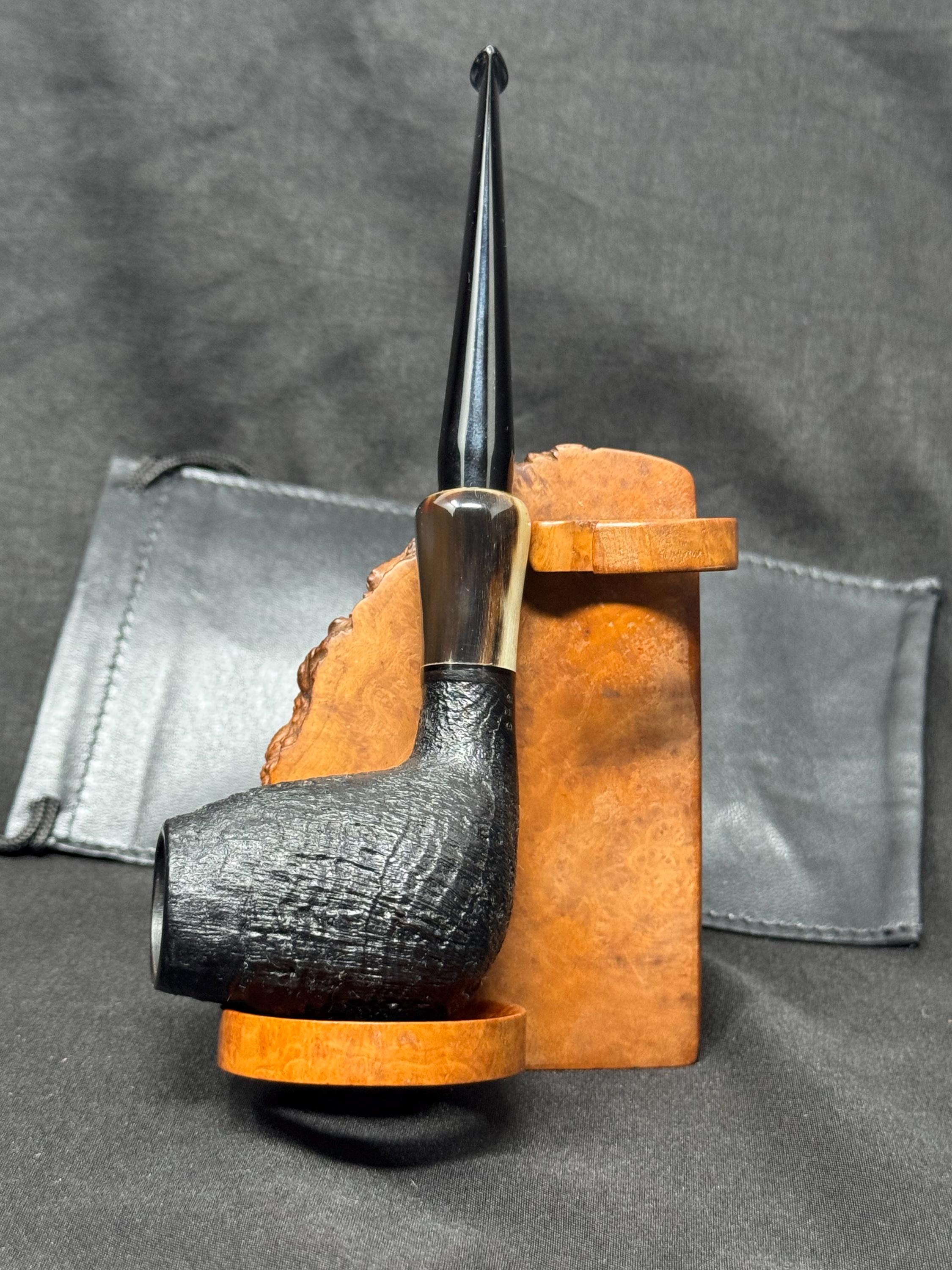 Jurgen Moritz Freehand 323 Sandblast Egg - German Artisan Collector Grade 6