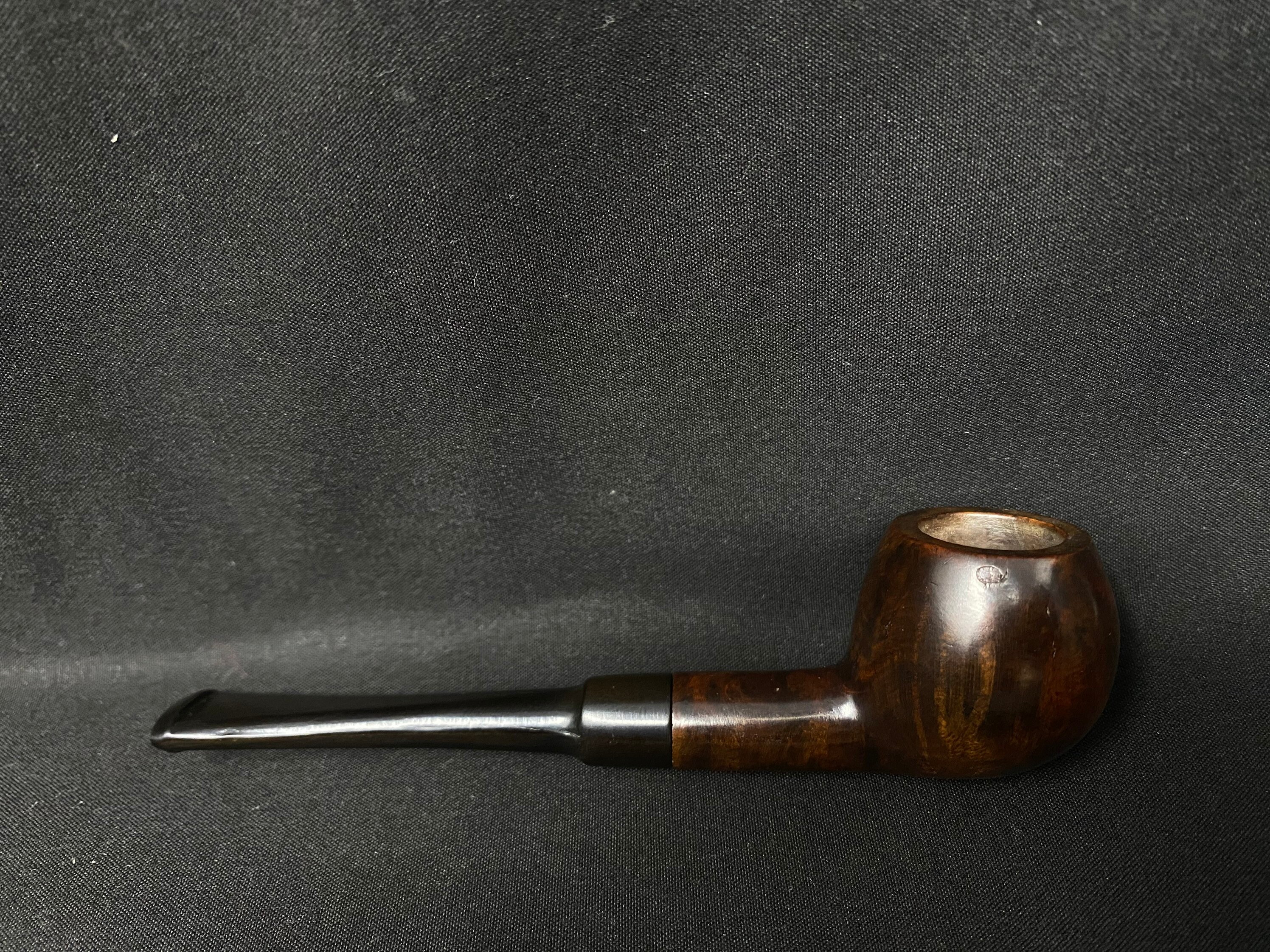 Imported Briar Smooth Straight Apple Vest Pocket Pipe 2