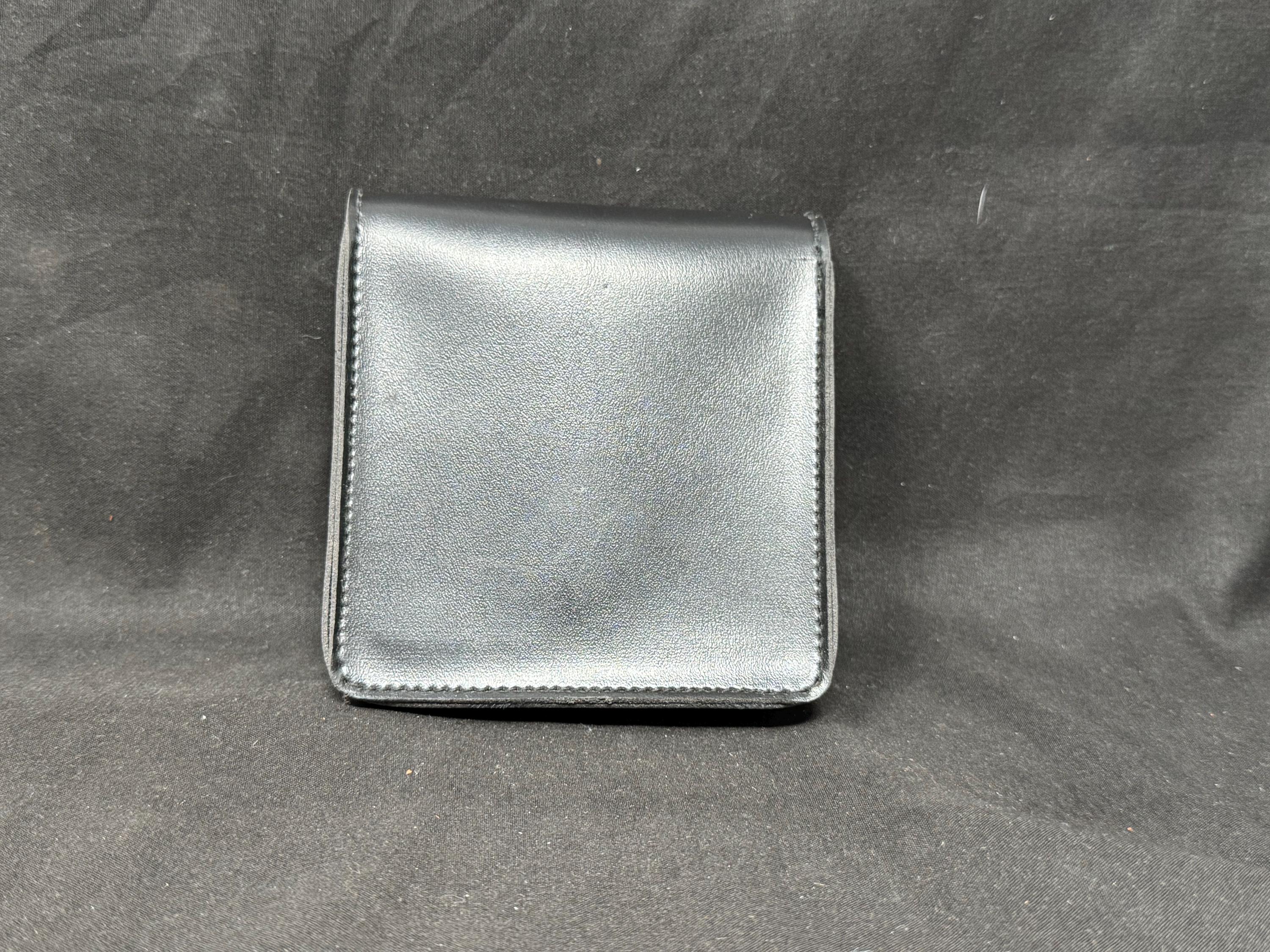 Vintage DERESO Genuine Leather 4-Cigar Case | German Offenbach Craftsmanship 7