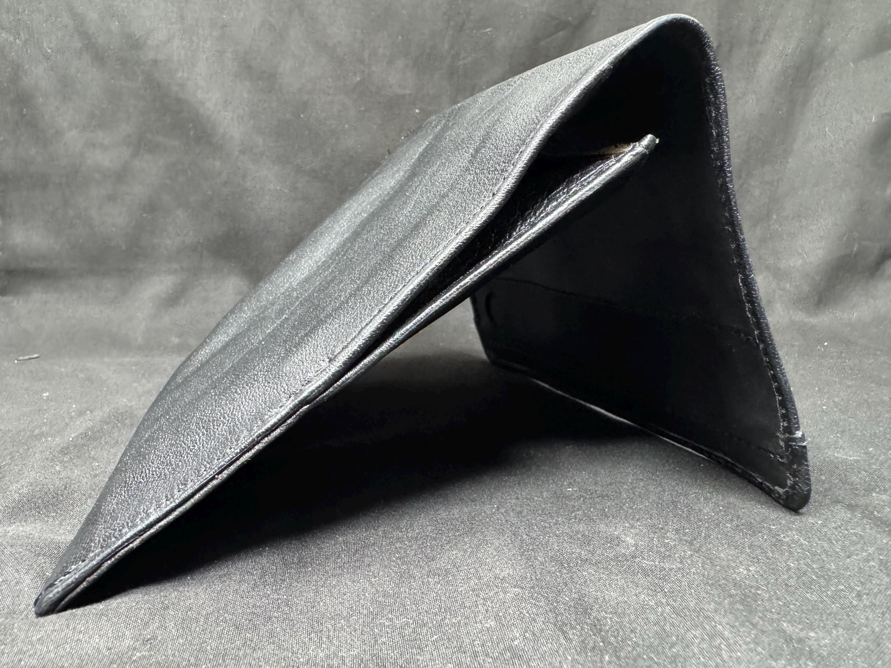 Genuine Leather Tobacco Pouch - 6x7 Oversized Roll-Up, Medical Rubber Lined 5