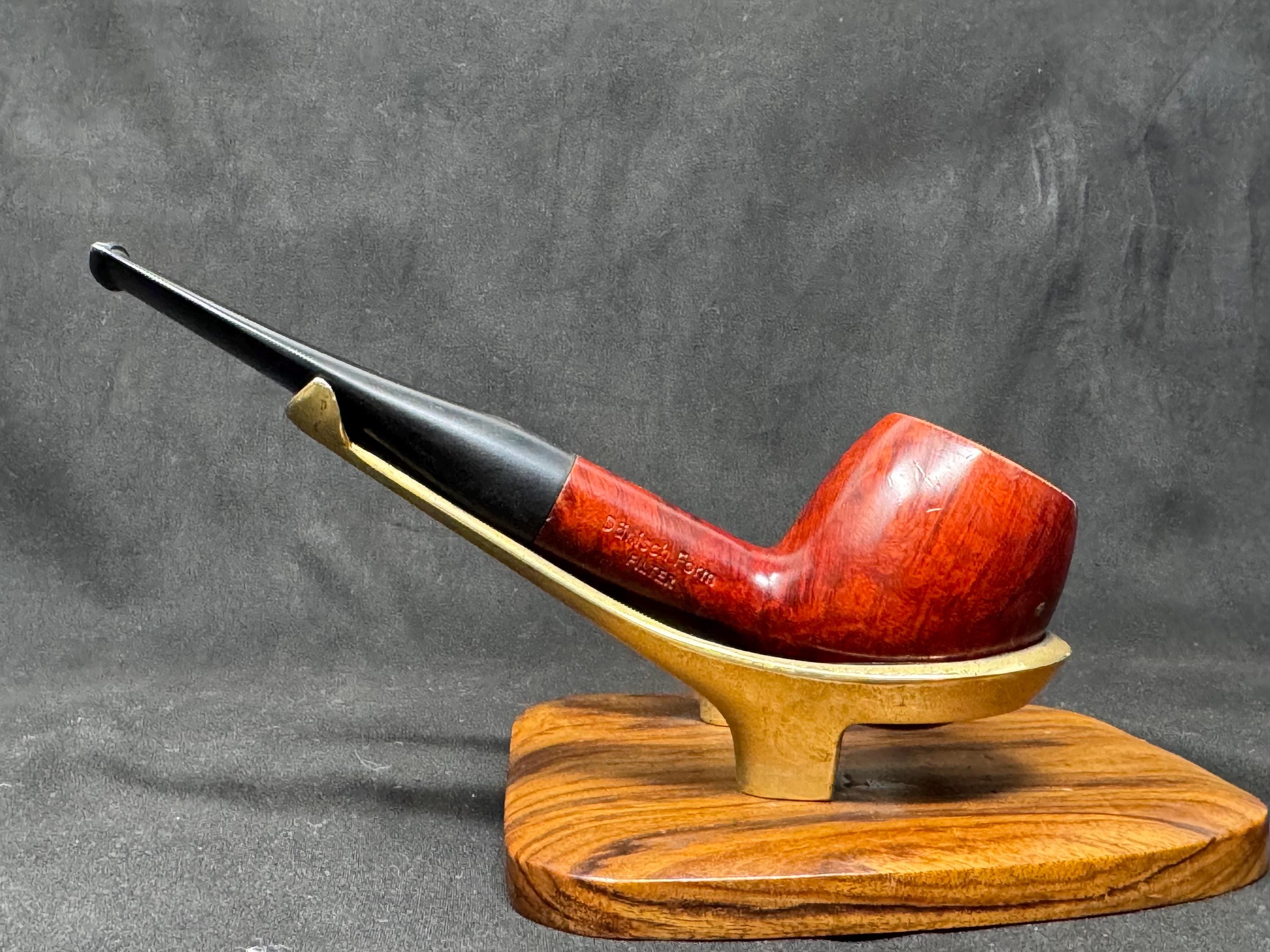 Portland Model 418 Smooth Straight Apple Pipe, Danish Style, 9mm Filter - Excellent 2