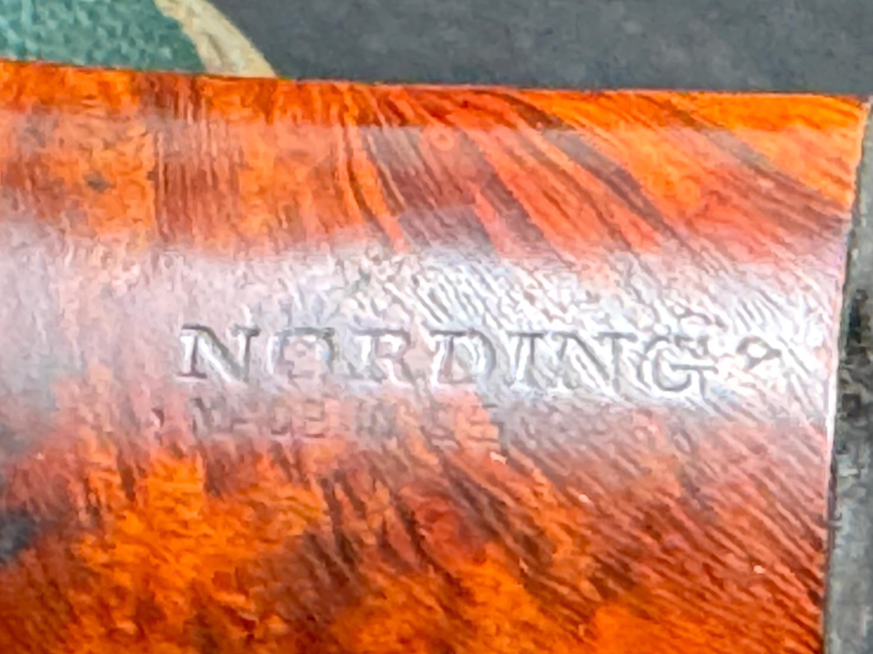 Erik Nordings 08 Smooth Brandy Pot - Danish Estate Pipe, Vertical Grain 9