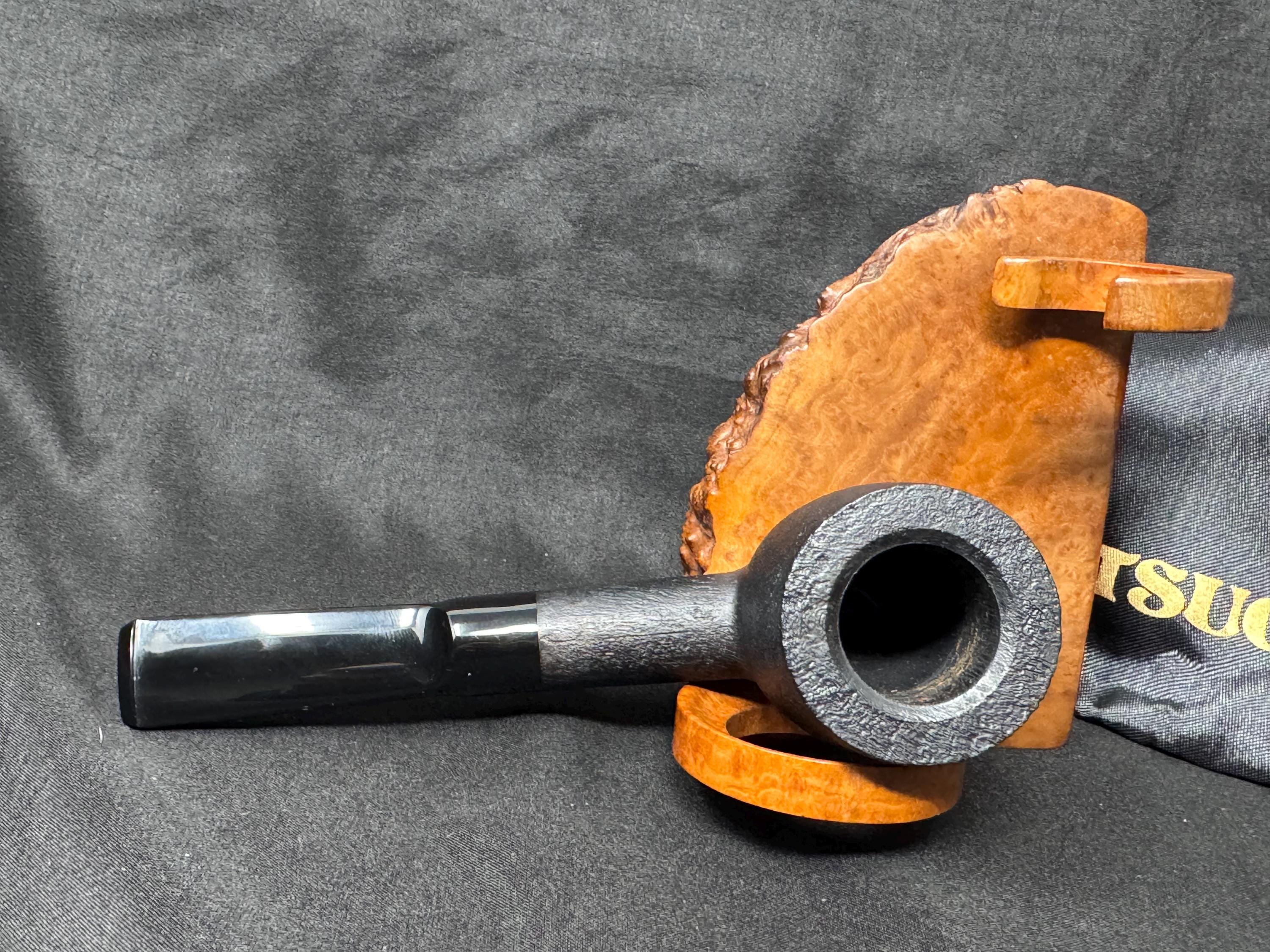 Tsuge "The Tasting" (Series 23) Billiard | Mint Pre-Smoked Condition | Tapered Acrylic Stem | No Filter.SKU-180 4