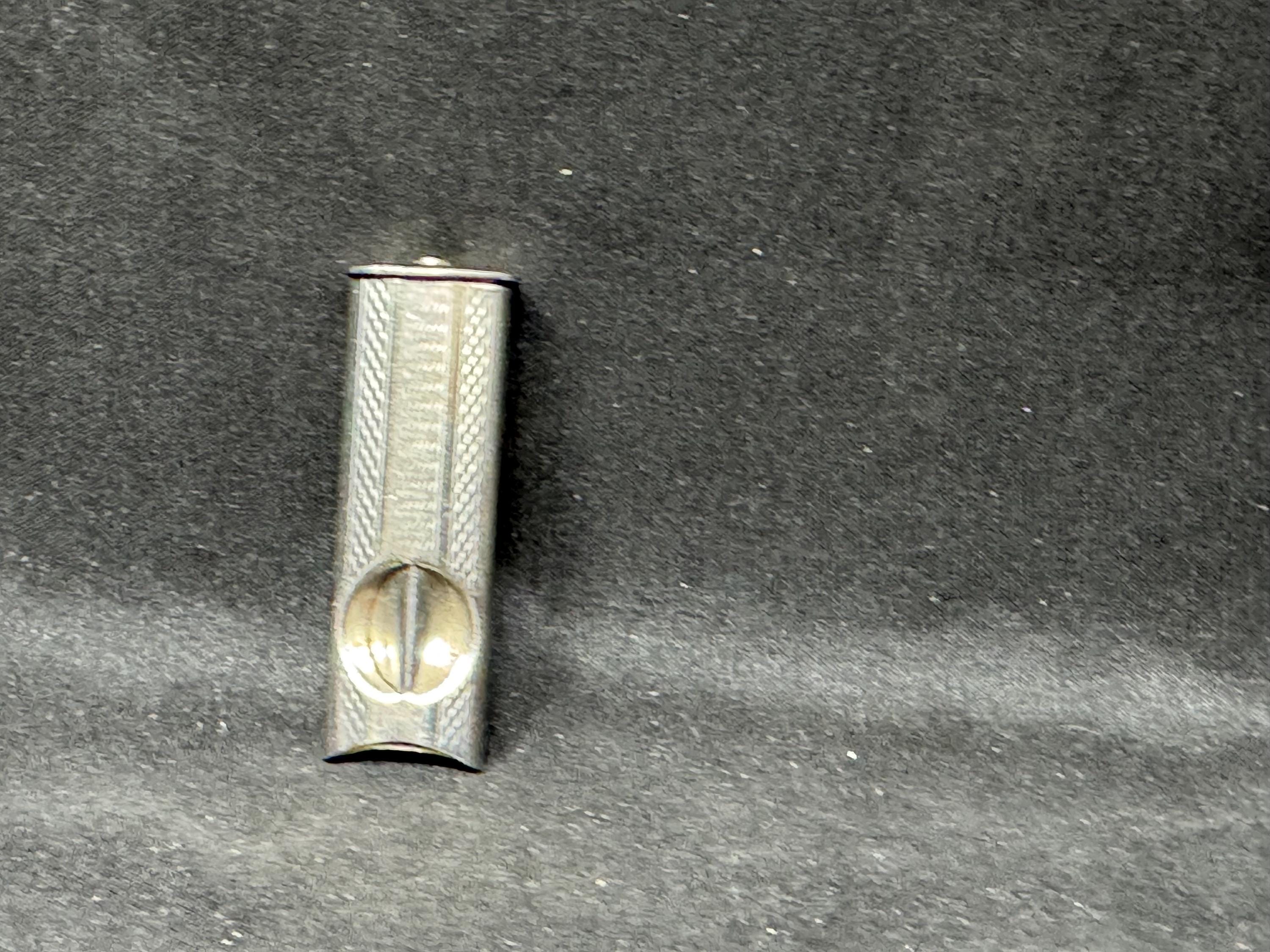 Unmarked Solingen Stainless Steel V-Cut Cigar Cutter, Mid-20th Century 3